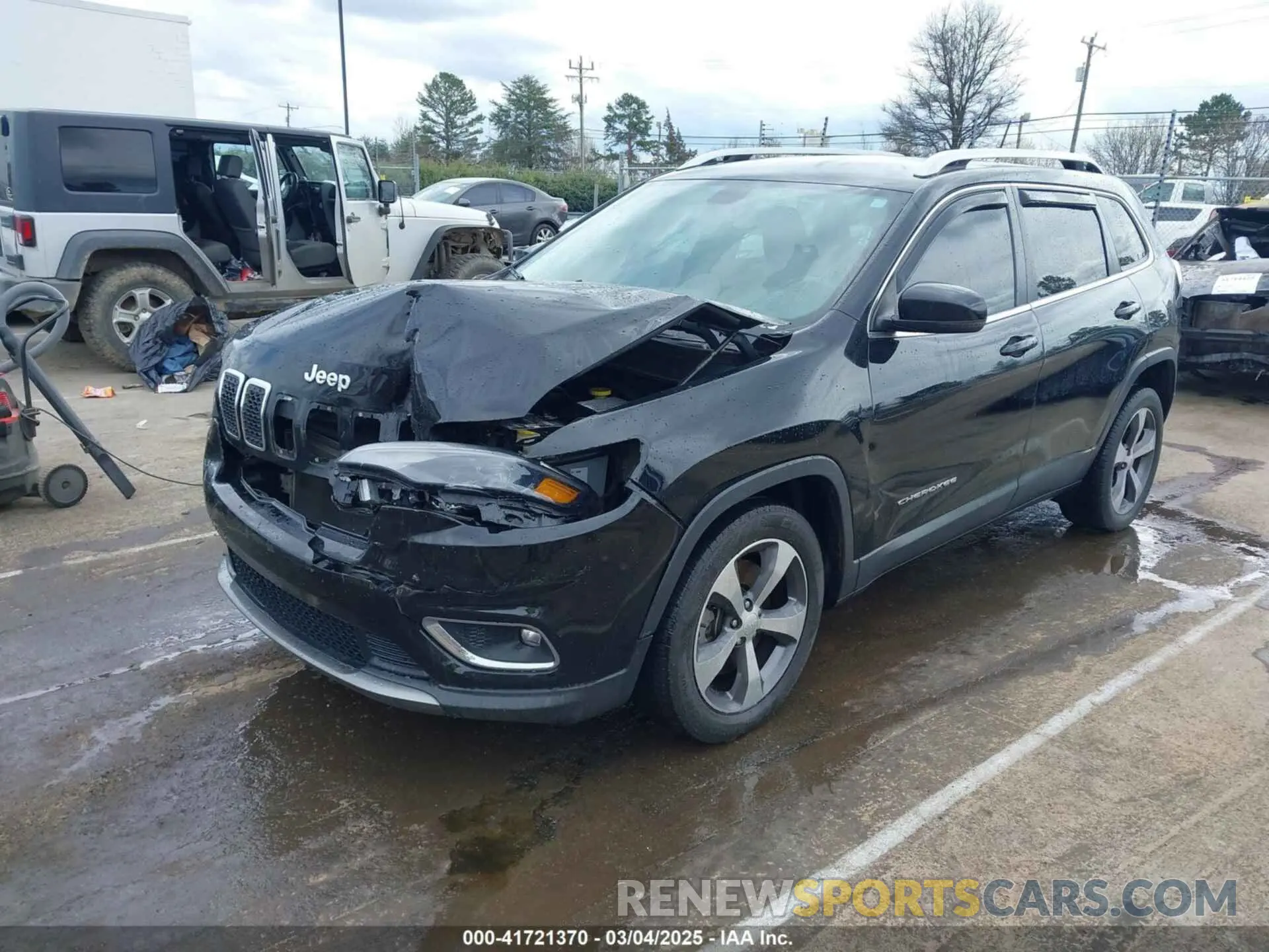 2 fotografías del automóvil dañado 1C4PJLDB0LD560770 JEEP CHEROKEE 2020