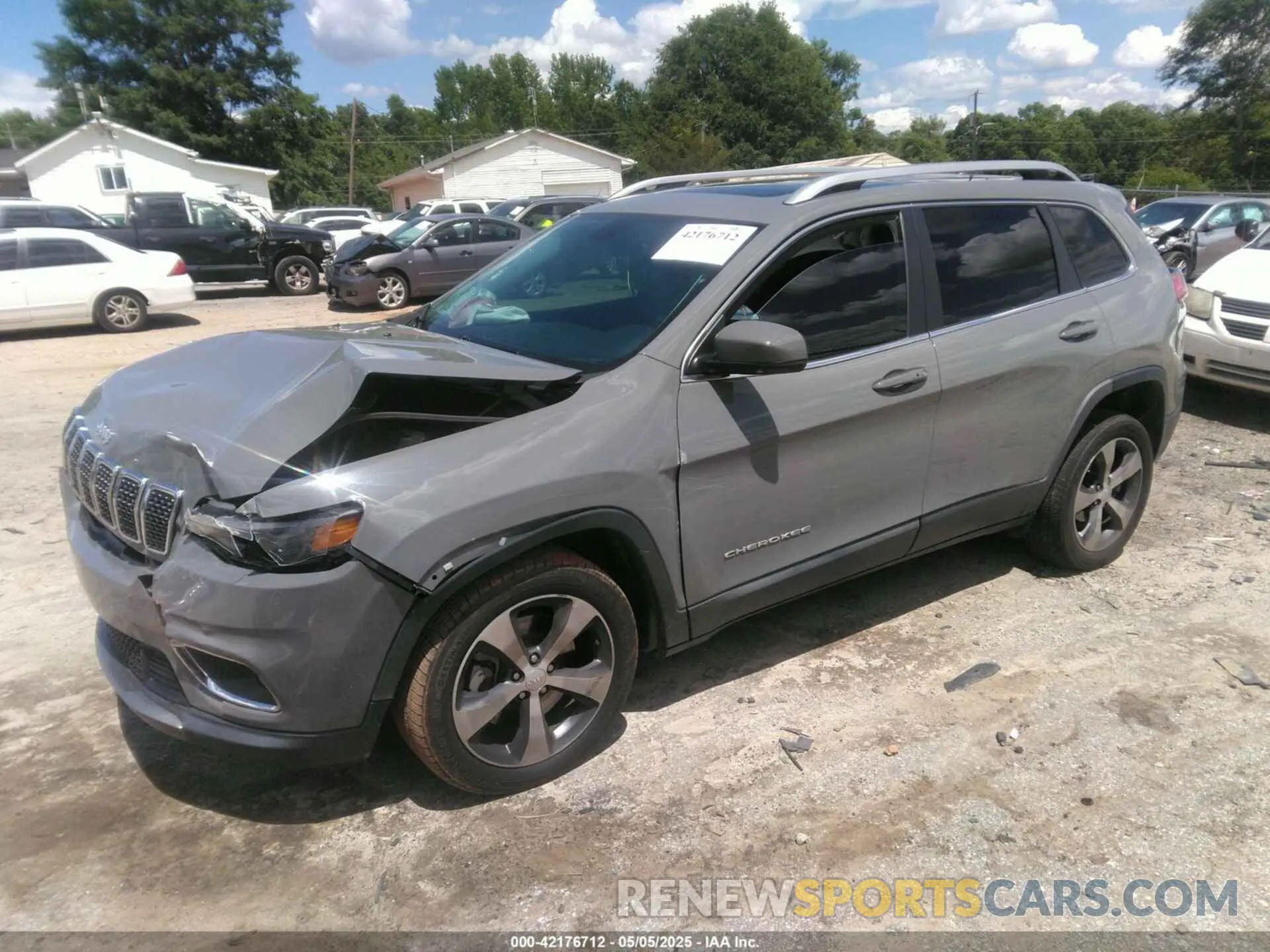 2 fotografías del automóvil dañado 1C4PJLDN4LD552066 JEEP CHEROKEE 2020