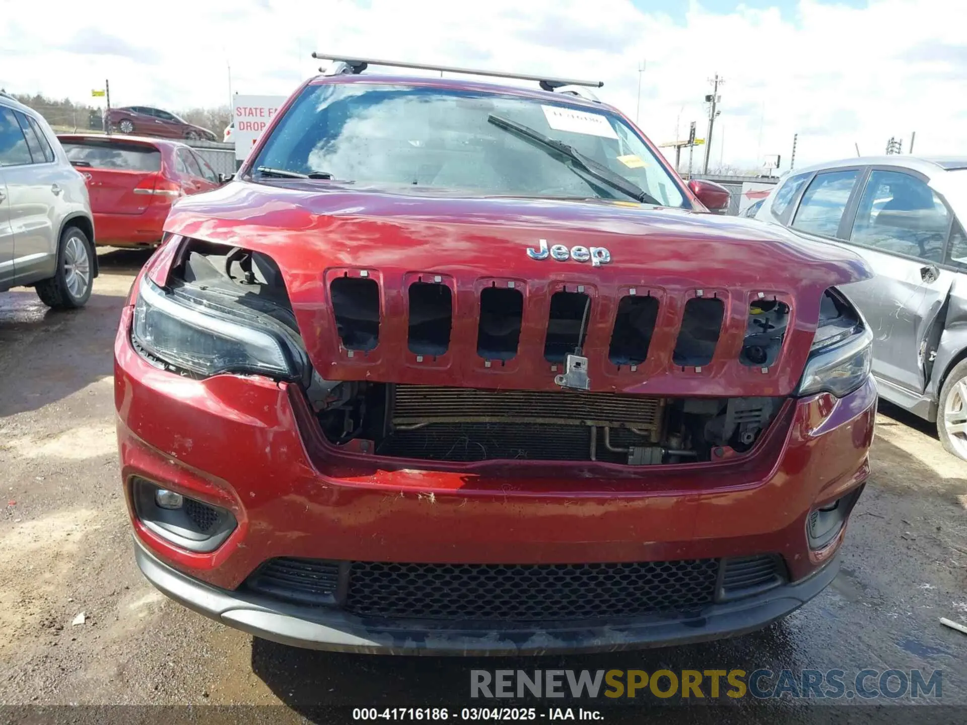 12 fotografías del automóvil dañado 1C4PJLLB3LD615567 JEEP CHEROKEE 2020