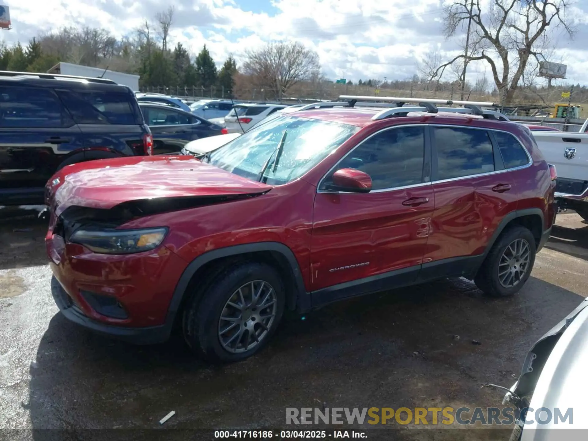 14 fotografías del automóvil dañado 1C4PJLLB3LD615567 JEEP CHEROKEE 2020