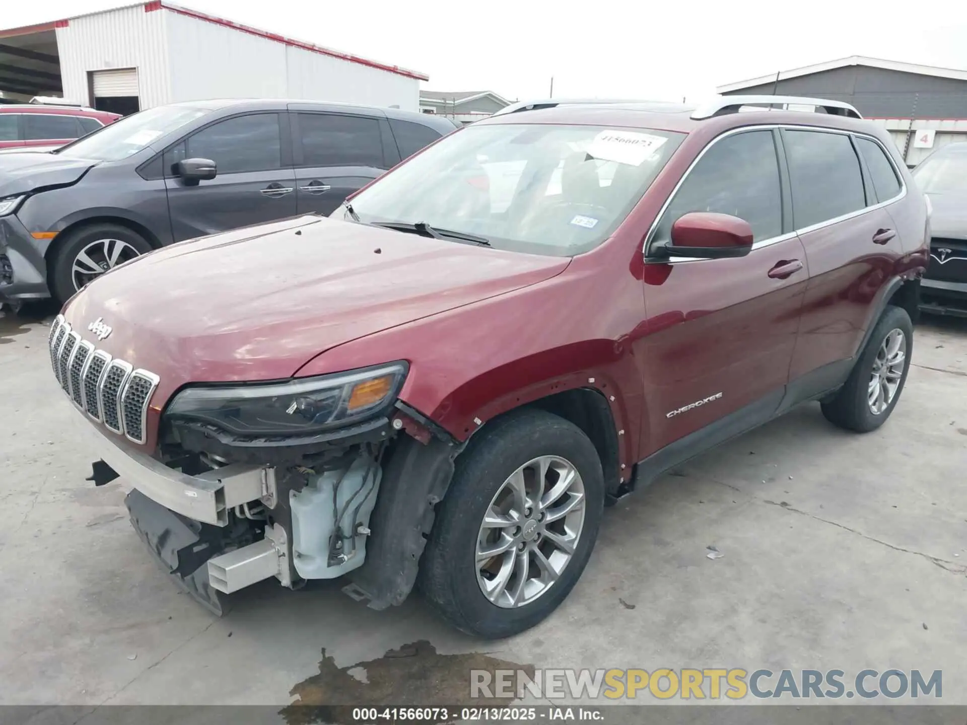 2 fotografías del automóvil dañado 1C4PJLLB7LD585604 JEEP CHEROKEE 2020