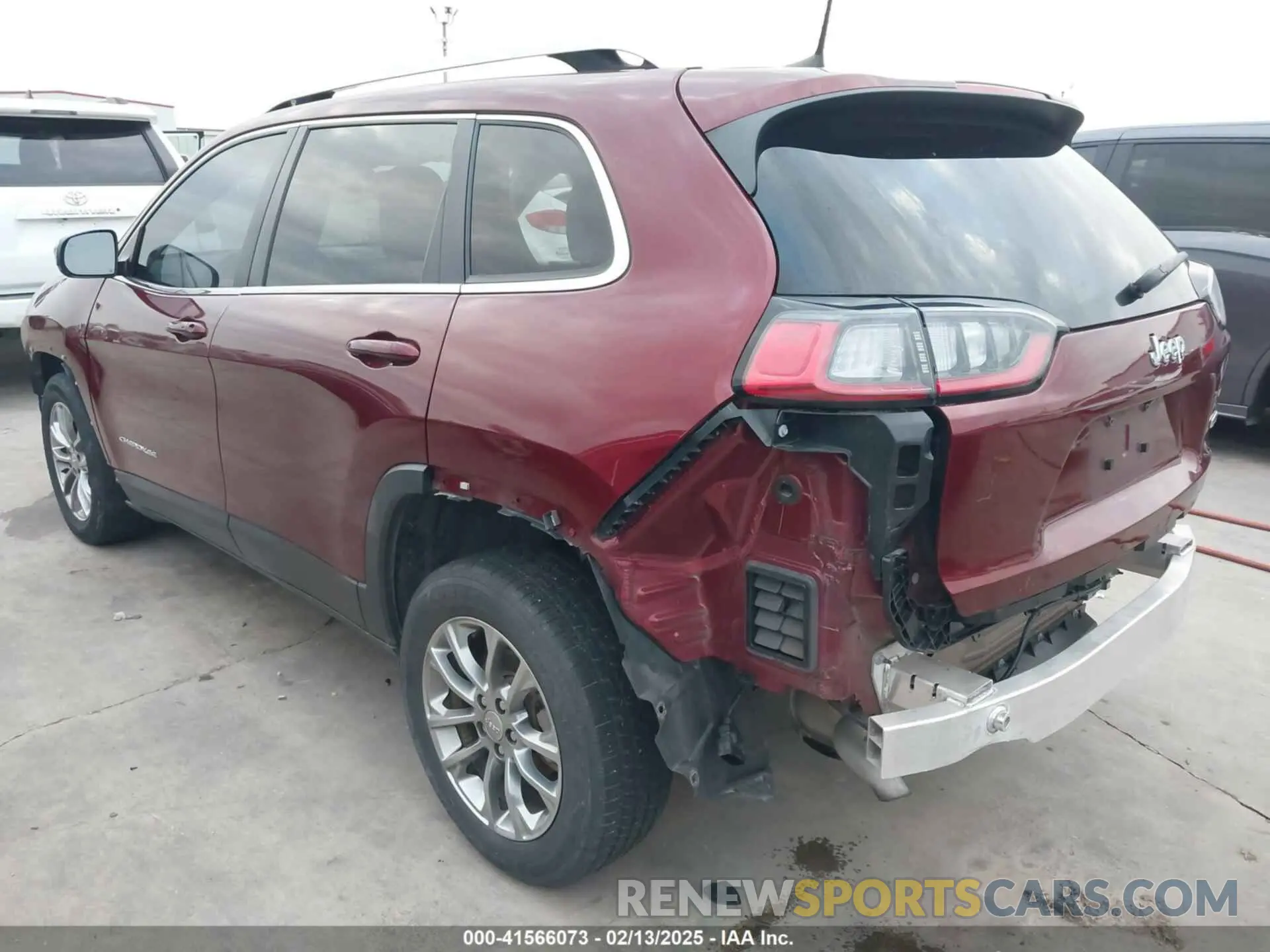 3 fotografías del automóvil dañado 1C4PJLLB7LD585604 JEEP CHEROKEE 2020