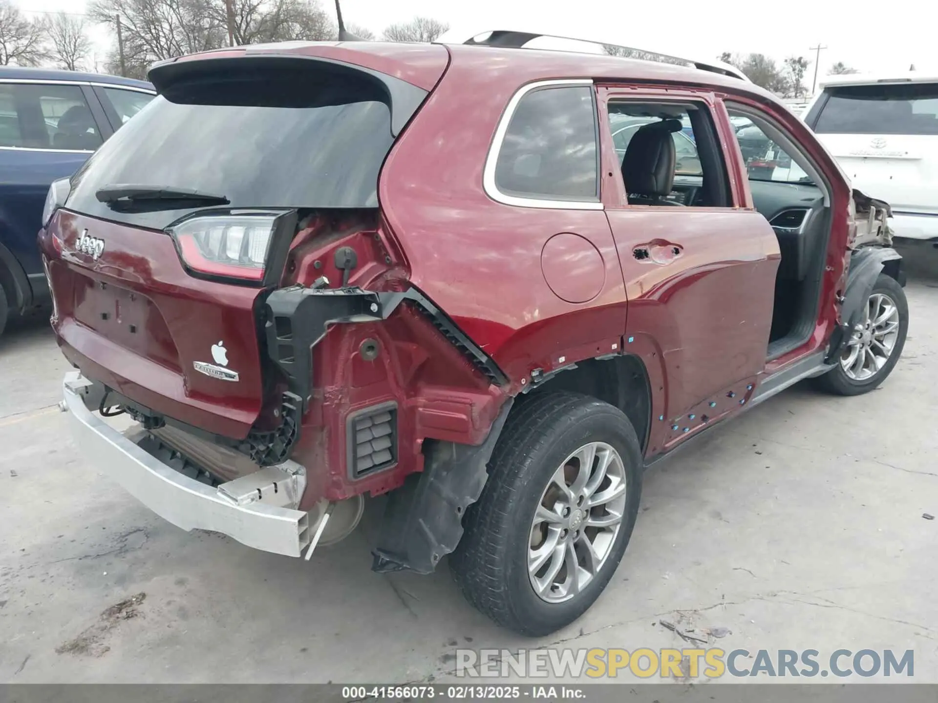 4 fotografías del automóvil dañado 1C4PJLLB7LD585604 JEEP CHEROKEE 2020