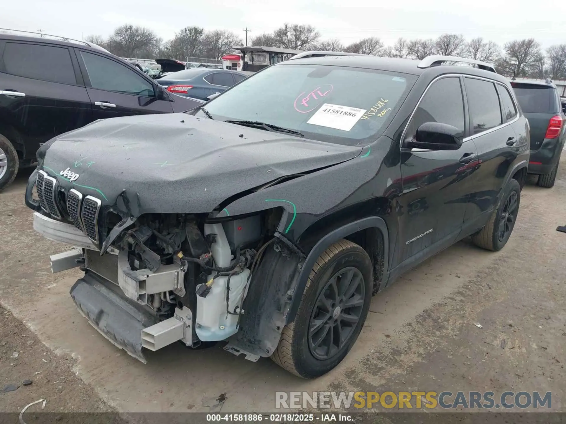 2 fotografías del automóvil dañado 1C4PJLLB7LD637670 JEEP CHEROKEE 2020