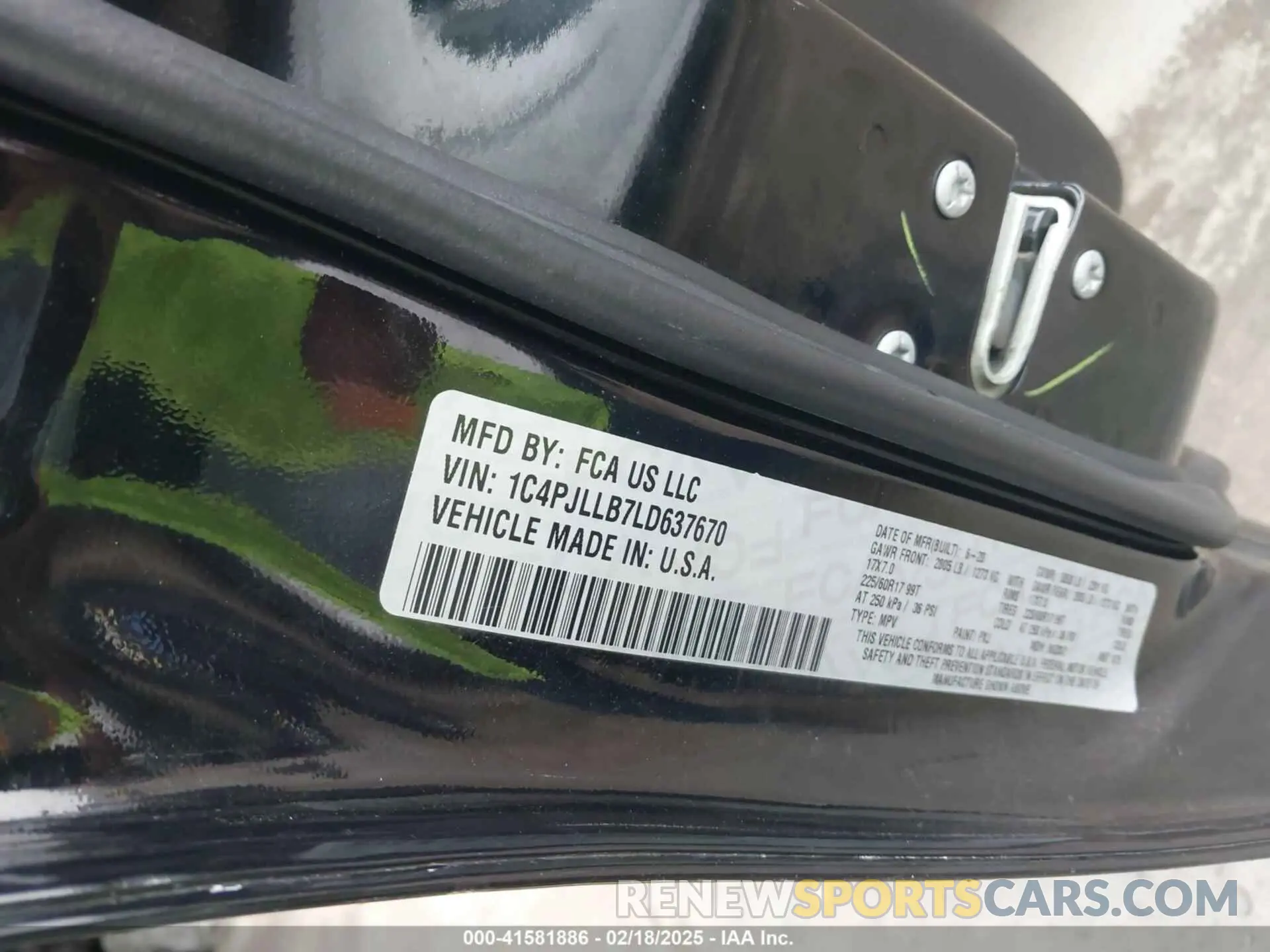 9 fotografías del automóvil dañado 1C4PJLLB7LD637670 JEEP CHEROKEE 2020