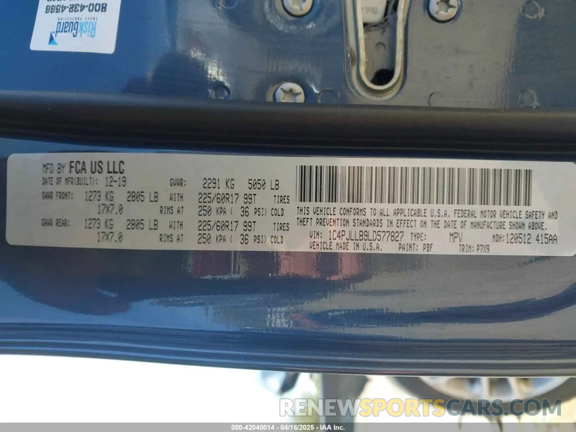 9 fotografías del automóvil dañado 1C4PJLLB9LD577827 JEEP CHEROKEE 2020