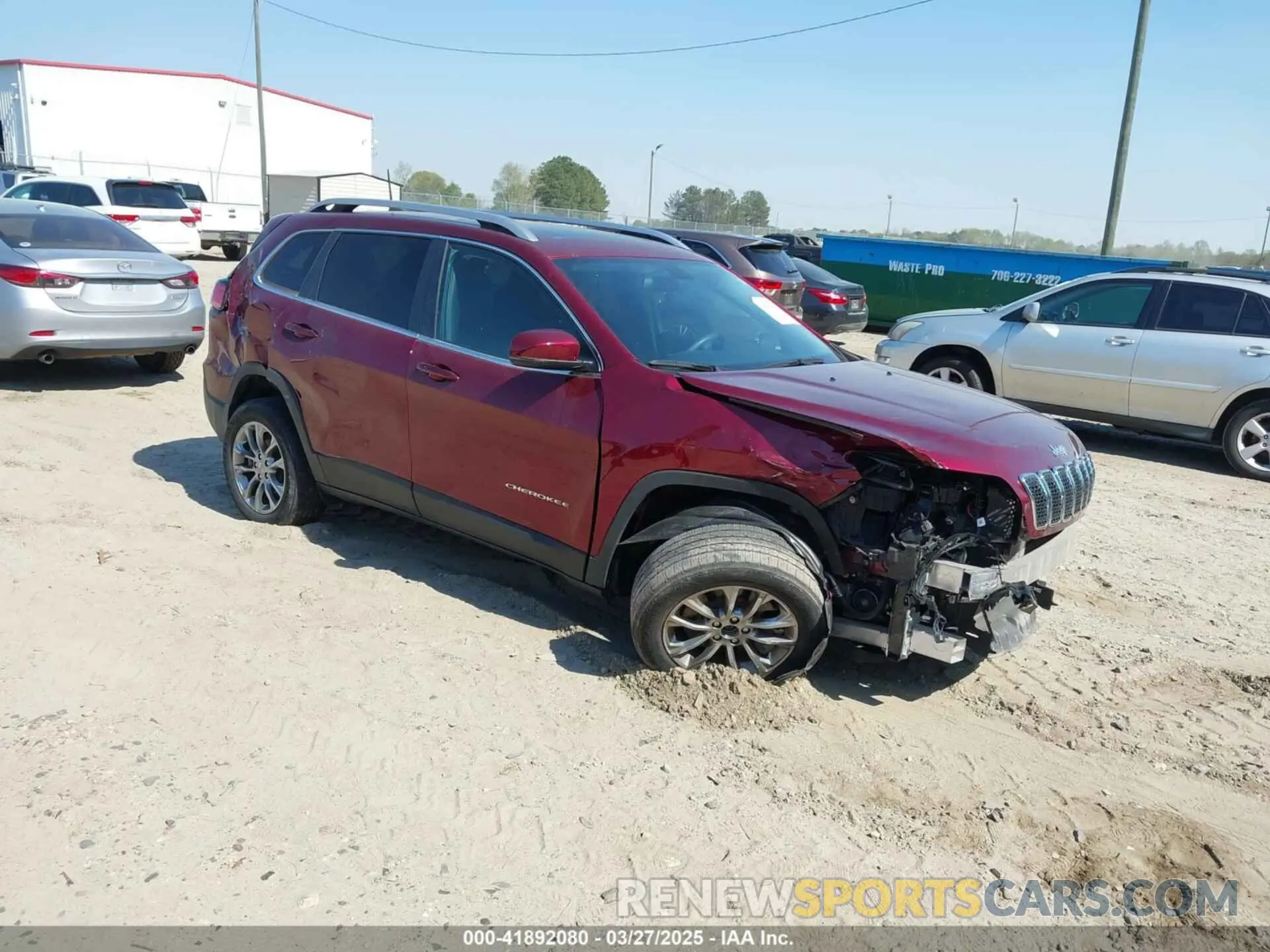 1 fotografías del automóvil dañado 1C4PJLLB9LD585622 JEEP CHEROKEE 2020