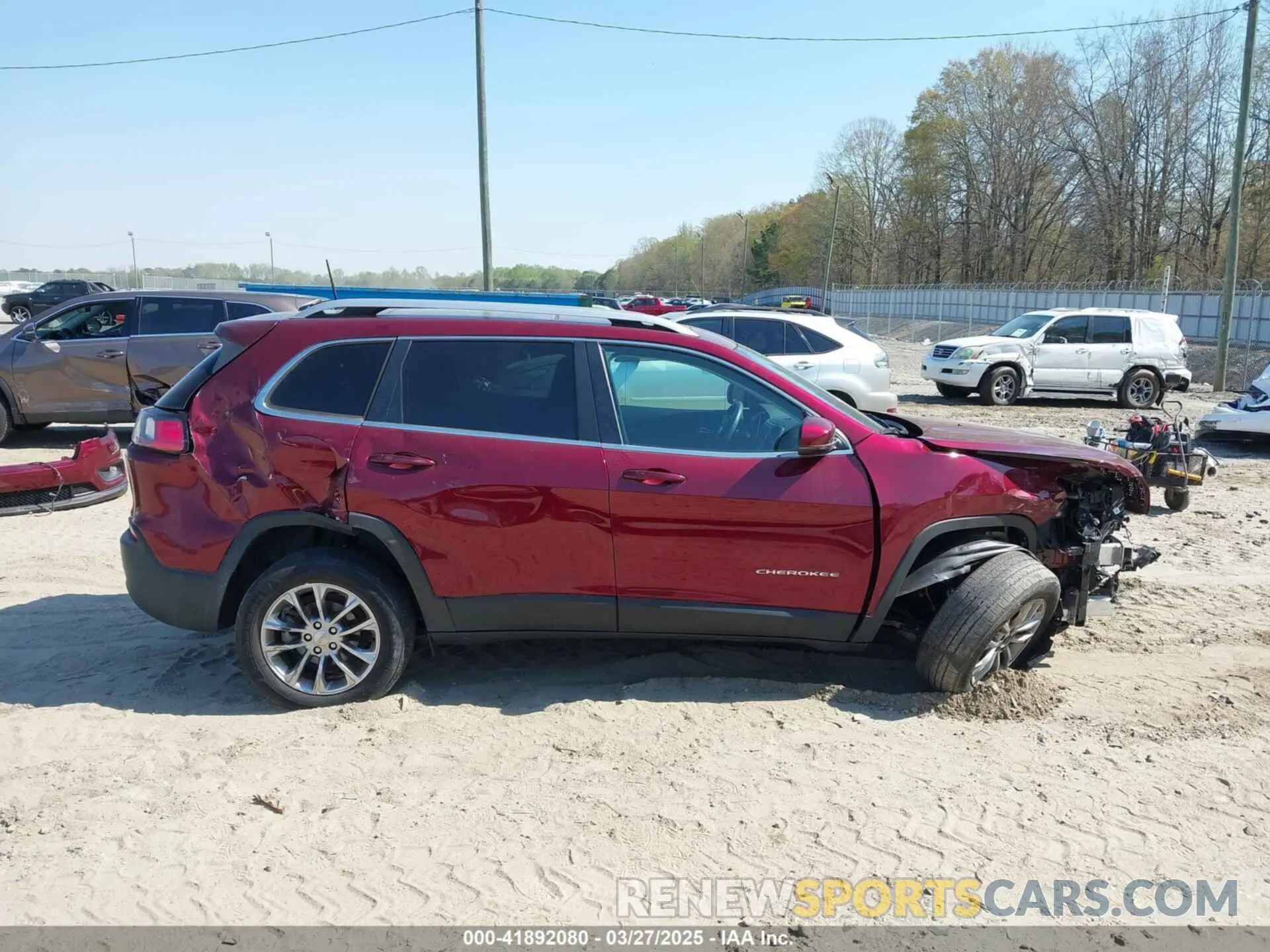14 fotografías del automóvil dañado 1C4PJLLB9LD585622 JEEP CHEROKEE 2020