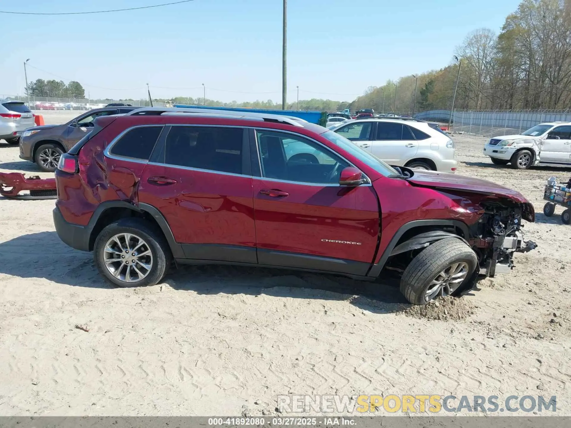 6 fotografías del automóvil dañado 1C4PJLLB9LD585622 JEEP CHEROKEE 2020
