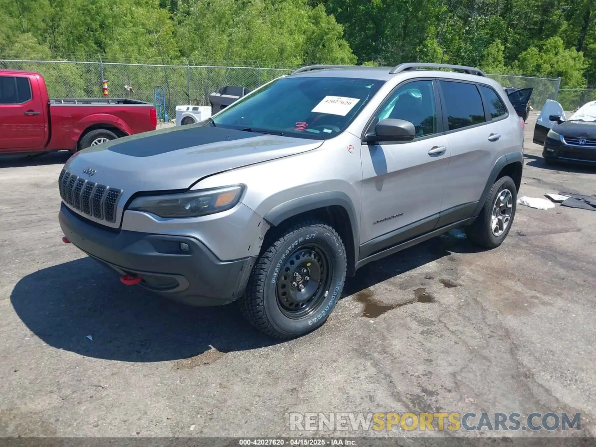 2 fotografías del automóvil dañado 1C4PJMBX1LD590087 JEEP CHEROKEE 2020