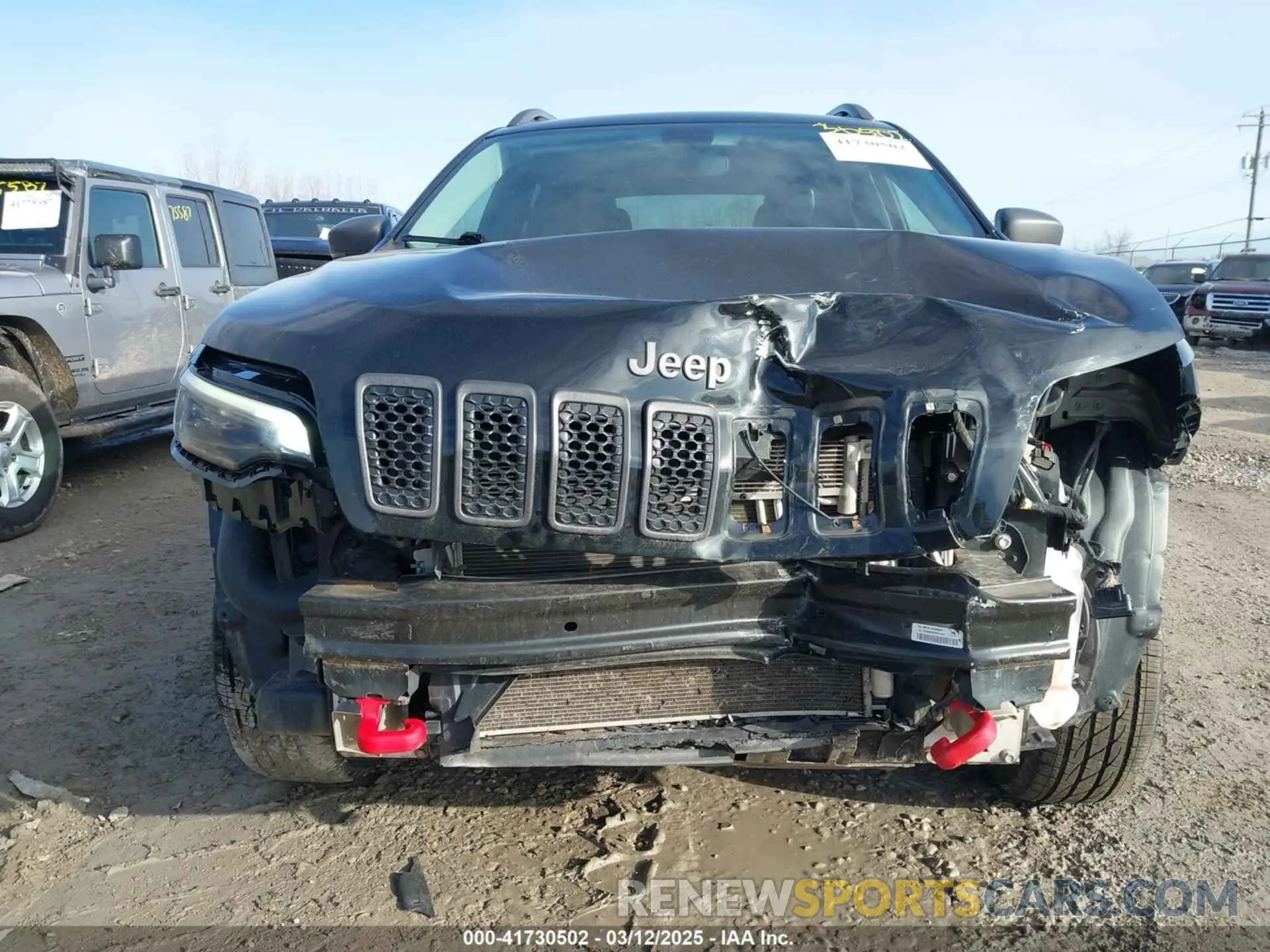 12 fotografías del automóvil dañado 1C4PJMBX5LD532516 JEEP CHEROKEE 2020