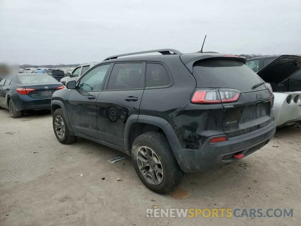 2 fotografías del automóvil dañado 1C4PJMBX5LD561997 JEEP CHEROKEE 2020