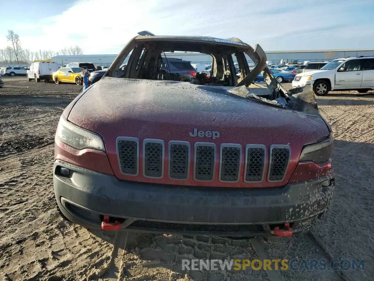 5 fotografías del automóvil dañado 1C4PJMBX6LD621799 JEEP CHEROKEE 2020