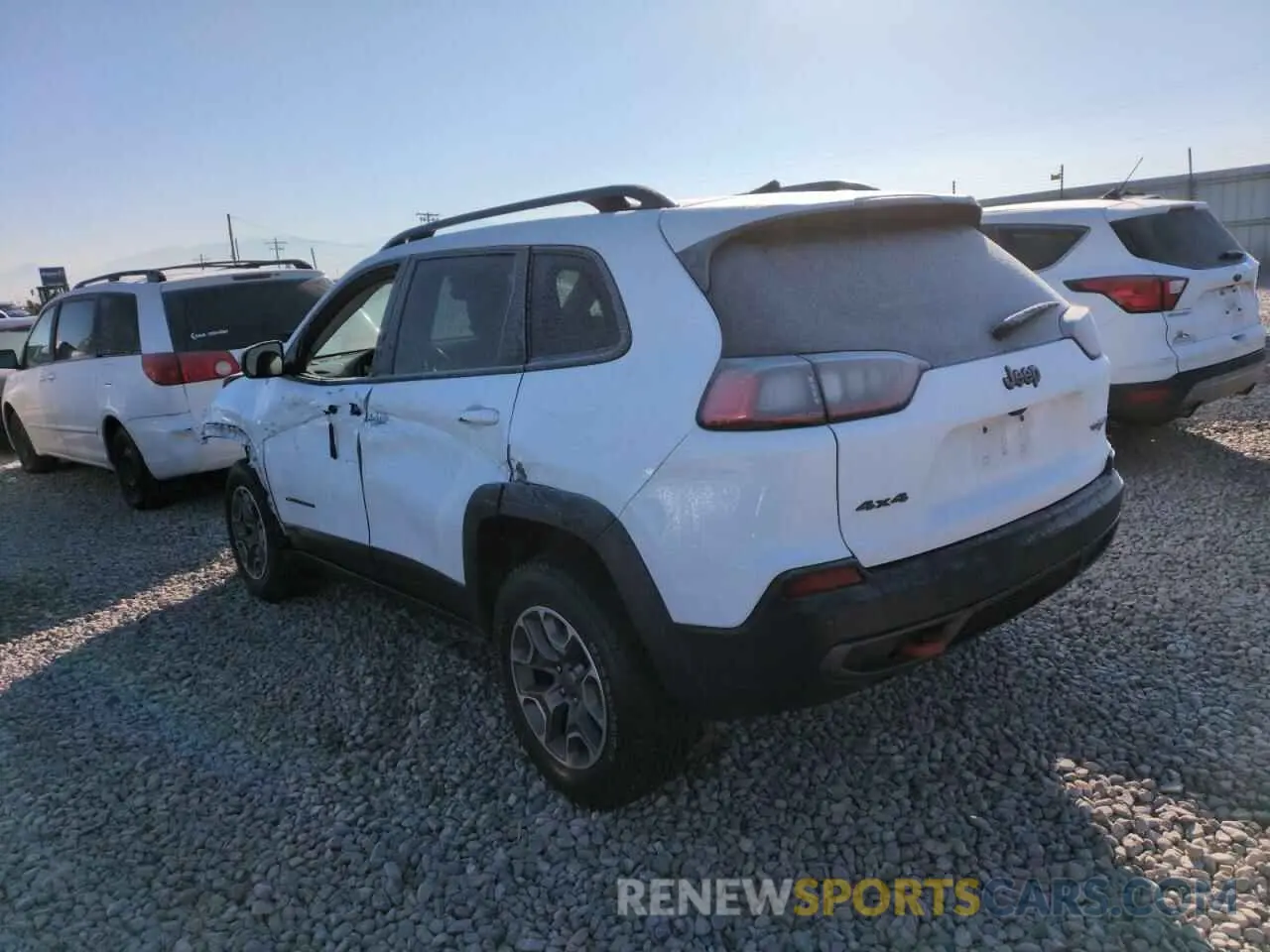 2 fotografías del automóvil dañado 1C4PJMBX9LD570492 JEEP CHEROKEE 2020
