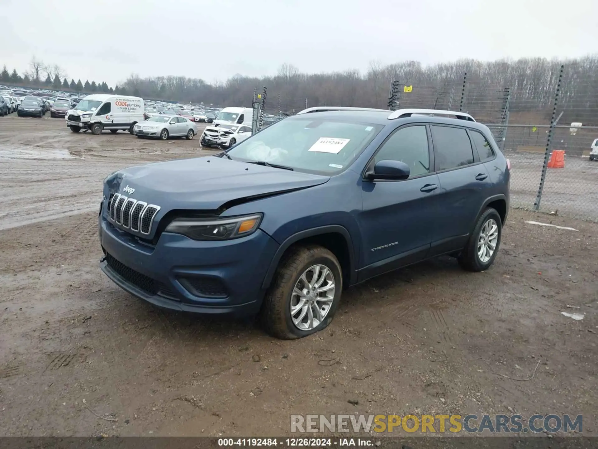2 fotografías del automóvil dañado 1C4PJMCB4LD650592 JEEP CHEROKEE 2020