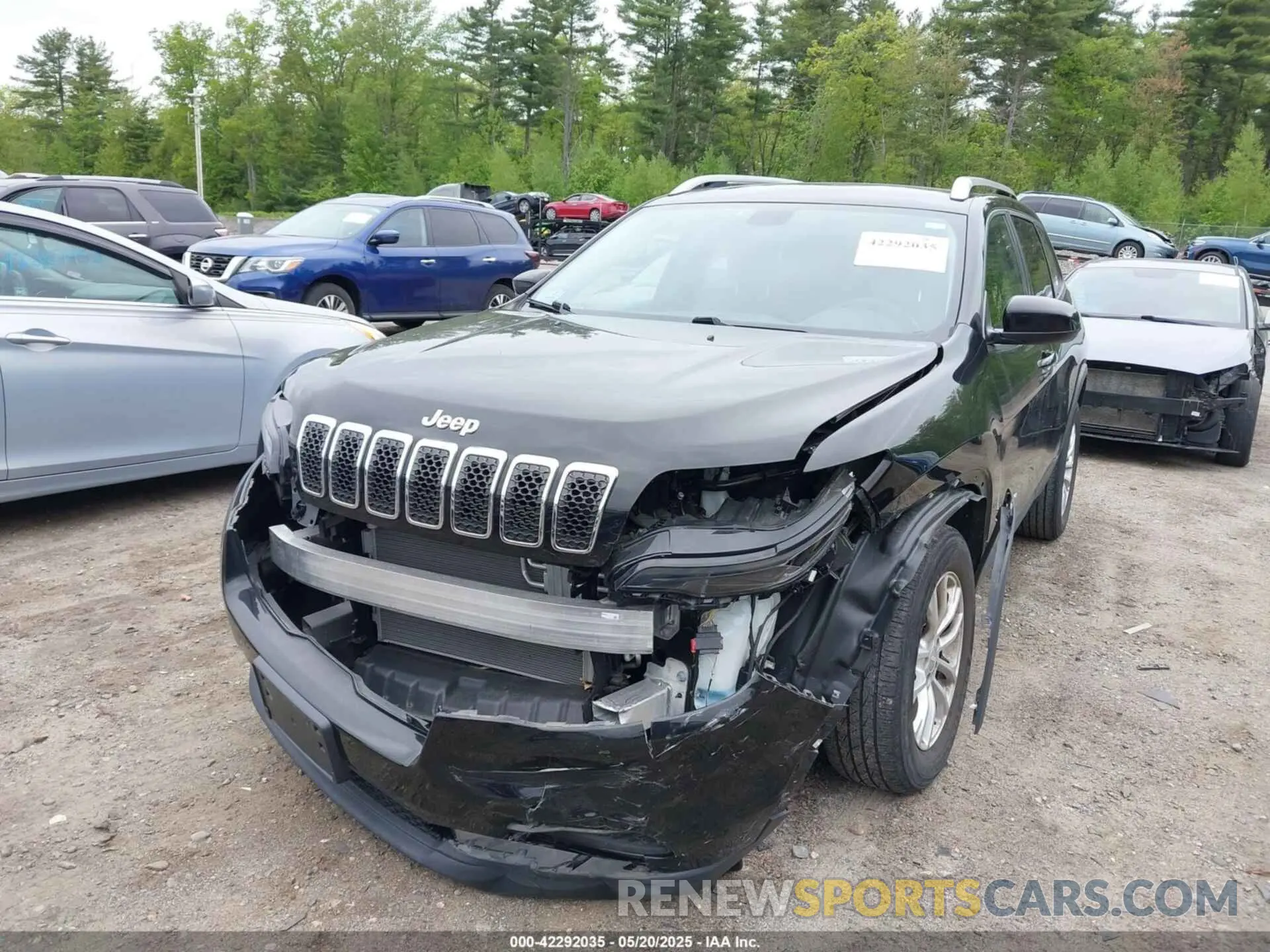6 fotografías del automóvil dañado 1C4PJMCB8LD607440 JEEP CHEROKEE 2020