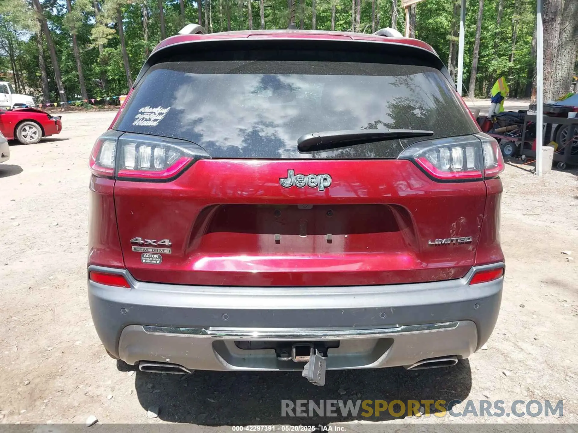 17 fotografías del automóvil dañado 1C4PJMDN8LD602361 JEEP CHEROKEE 2020