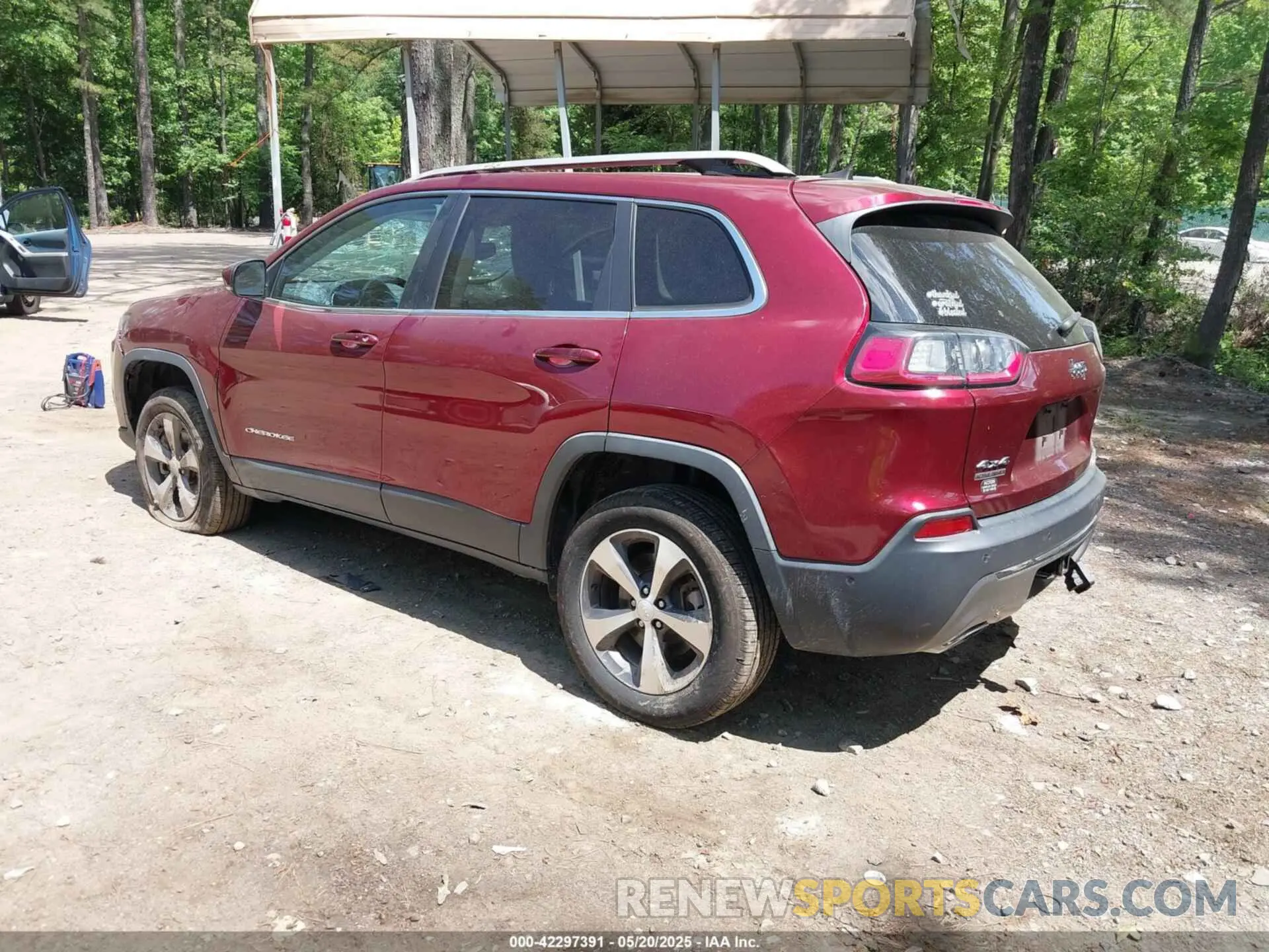 3 fotografías del automóvil dañado 1C4PJMDN8LD602361 JEEP CHEROKEE 2020