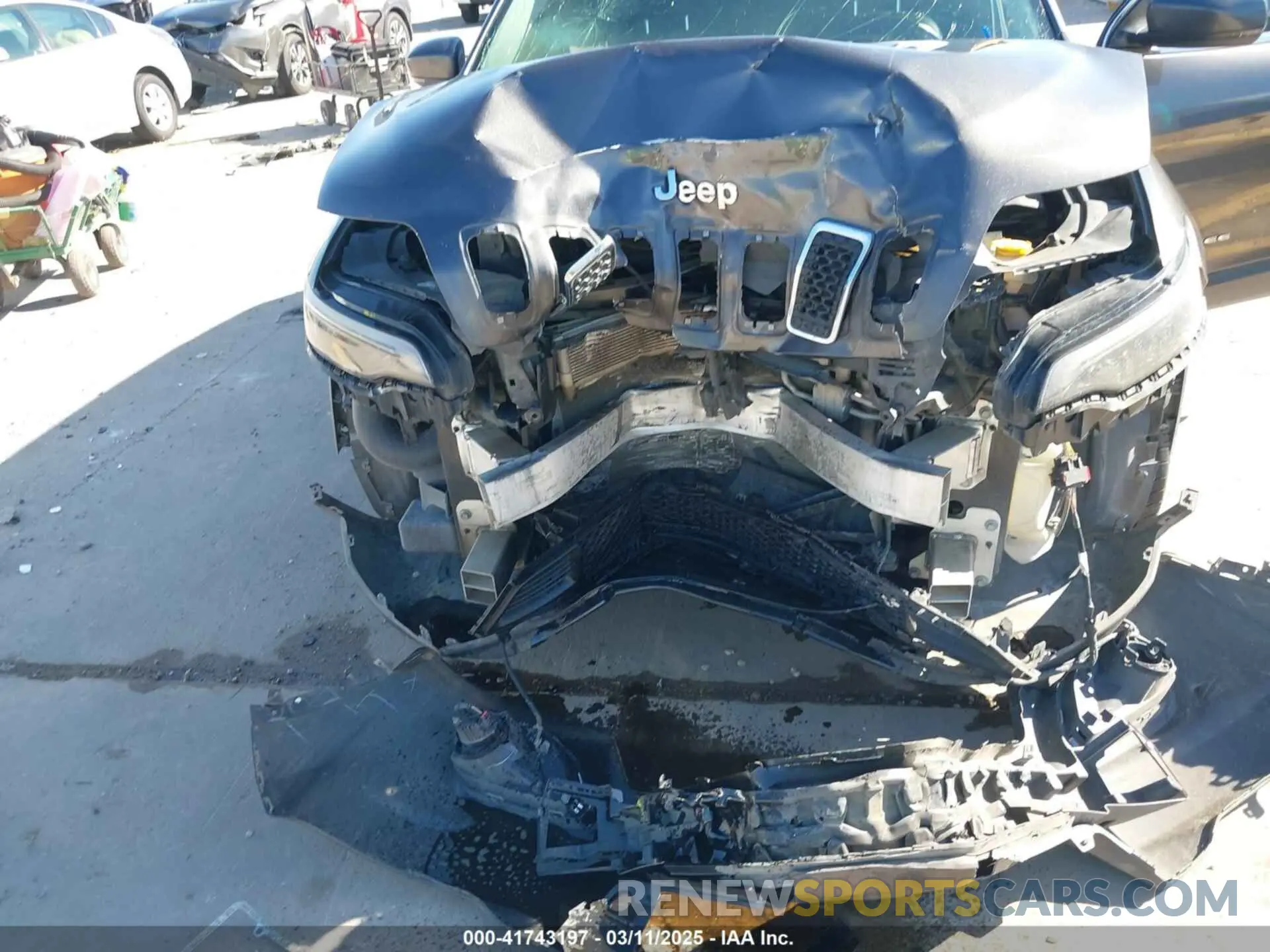 6 fotografías del automóvil dañado 1C4PJMDX0LD606891 JEEP CHEROKEE 2020