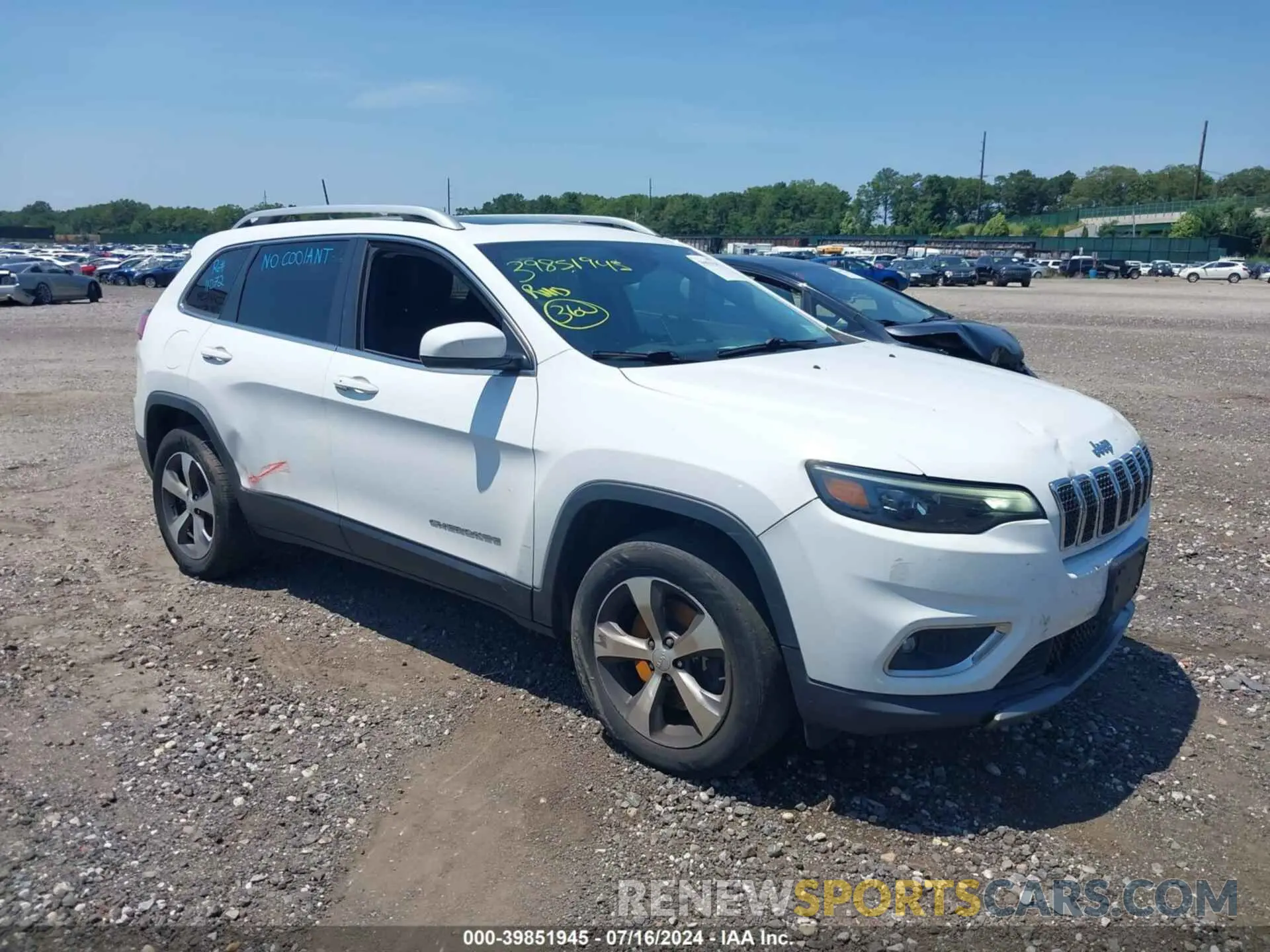 1 fotografías del automóvil dañado 1C4PJMDX0LD622279 JEEP CHEROKEE 2020