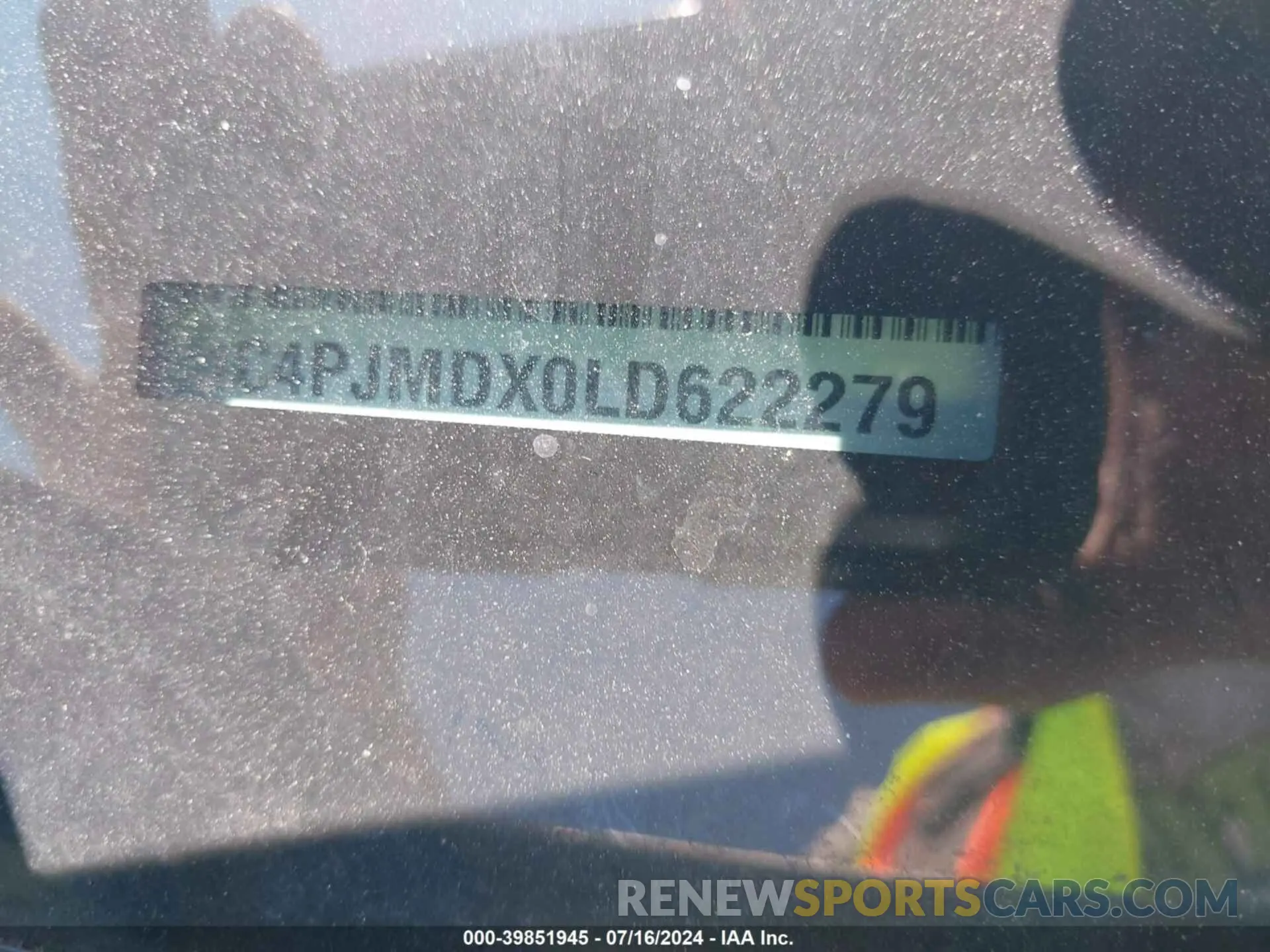 17 fotografías del automóvil dañado 1C4PJMDX0LD622279 JEEP CHEROKEE 2020