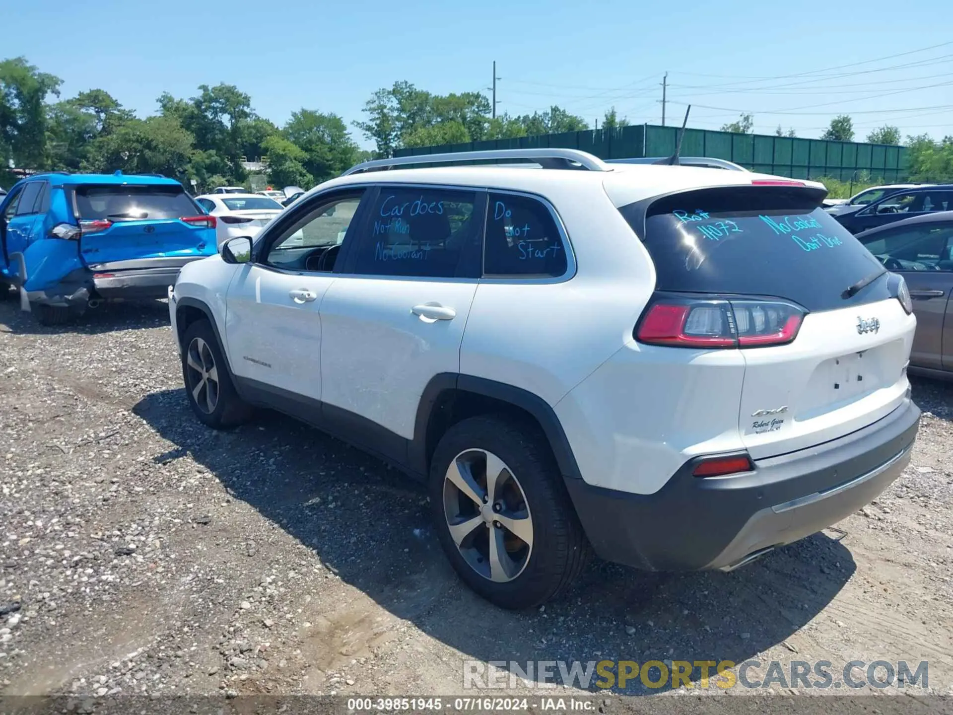 3 fotografías del automóvil dañado 1C4PJMDX0LD622279 JEEP CHEROKEE 2020