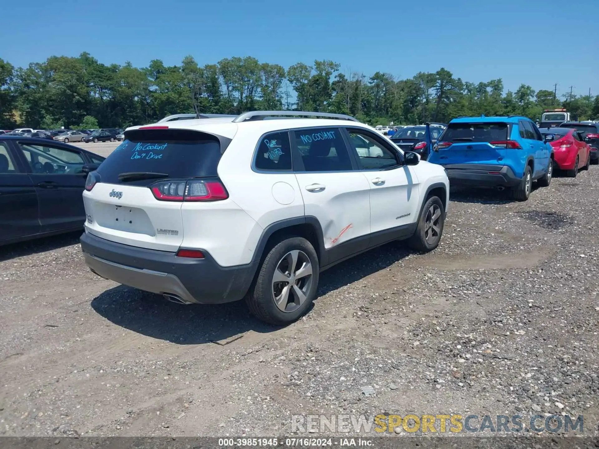 4 fotografías del automóvil dañado 1C4PJMDX0LD622279 JEEP CHEROKEE 2020