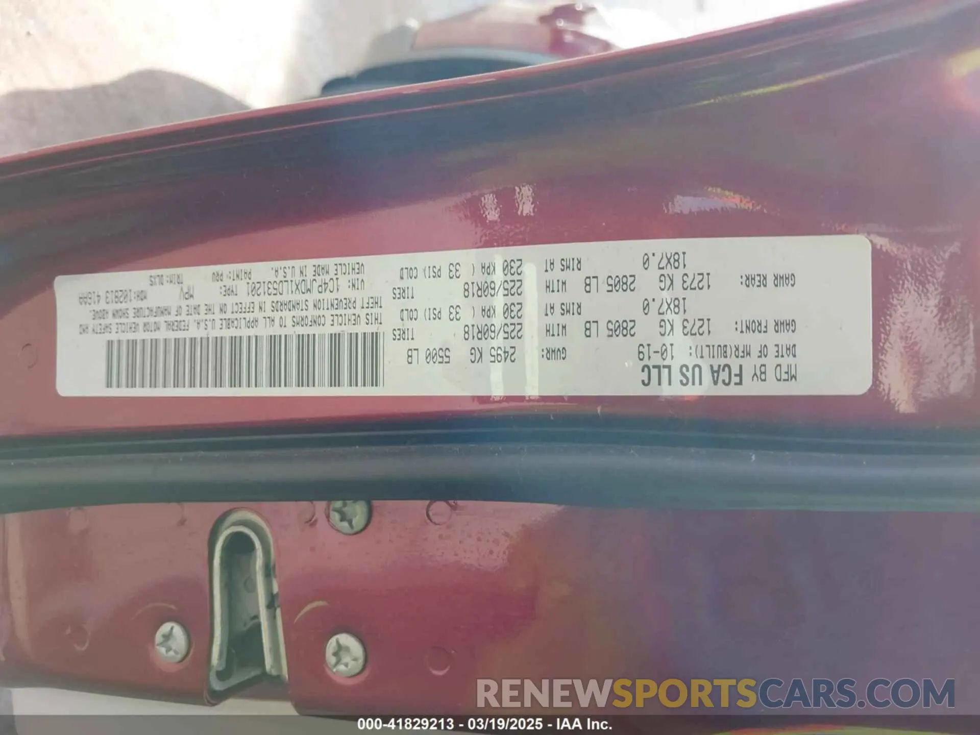 9 fotografías del automóvil dañado 1C4PJMDX1LD531201 JEEP CHEROKEE 2020