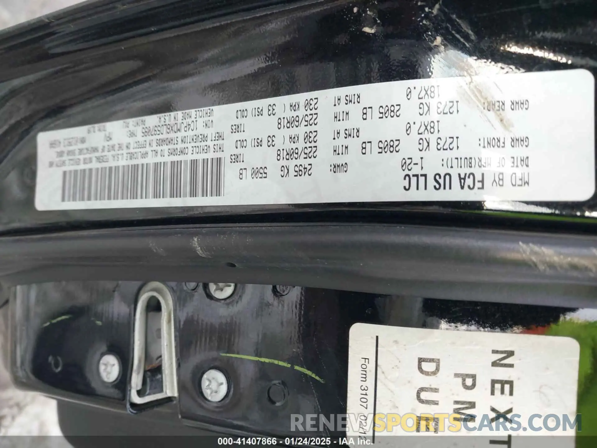 9 fotografías del automóvil dañado 1C4PJMDX6LD597095 JEEP CHEROKEE 2020