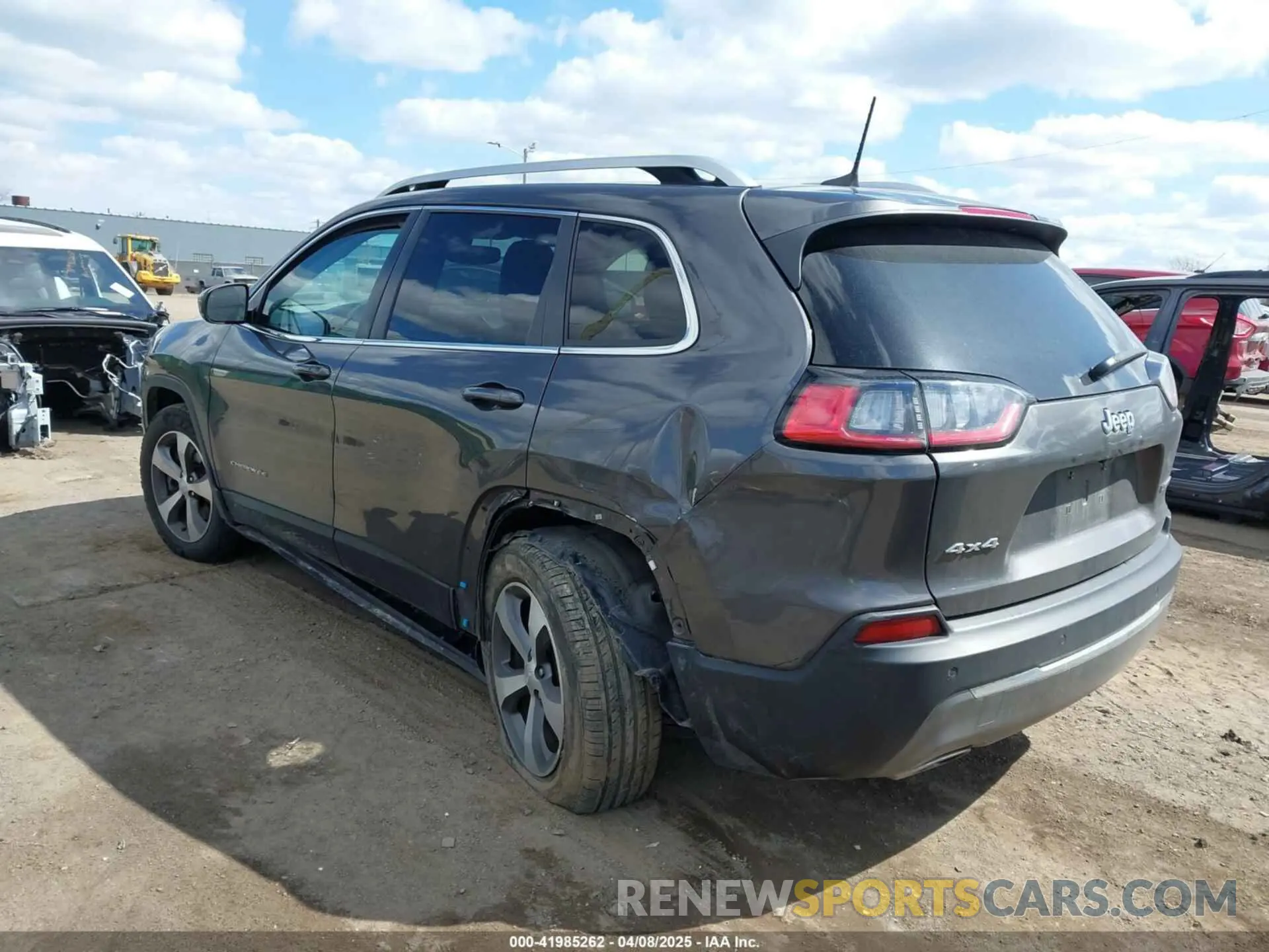 3 fotografías del automóvil dañado 1C4PJMDX6LD609777 JEEP CHEROKEE 2020