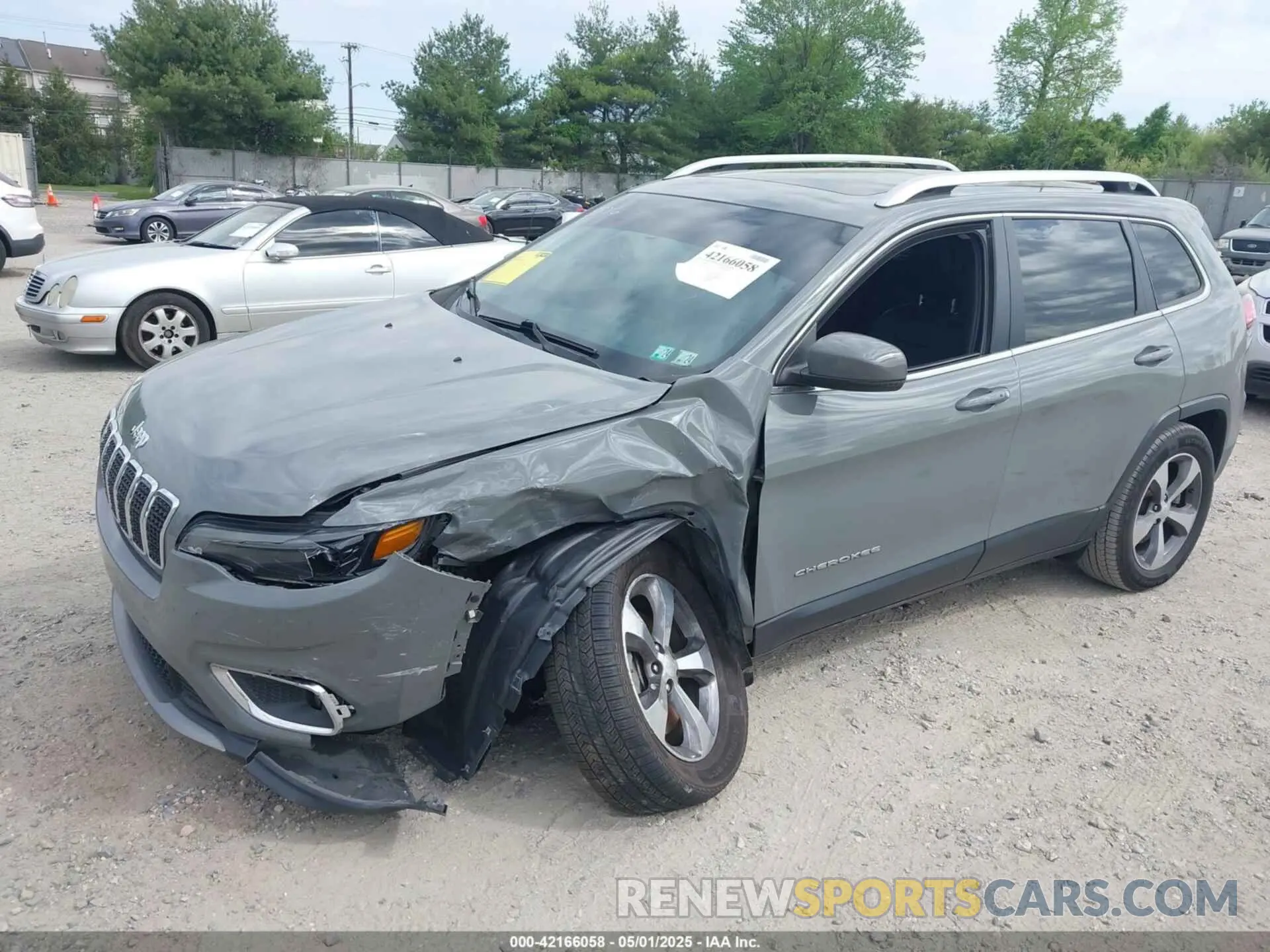 2 fotografías del automóvil dañado 1C4PJMDX7LD574229 JEEP CHEROKEE 2020