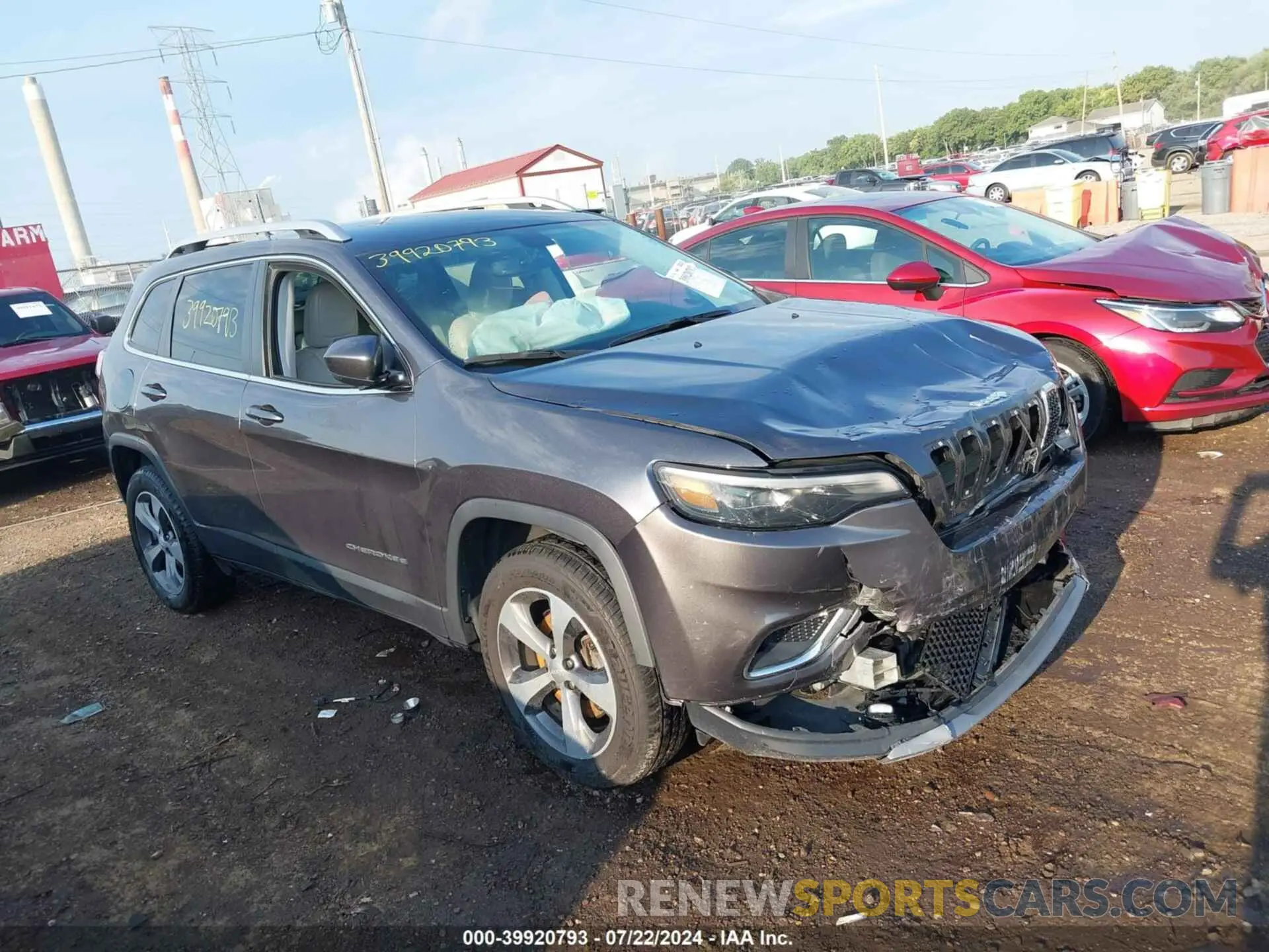 1 fotografías del automóvil dañado 1C4PJMDX8LD527369 JEEP CHEROKEE 2020