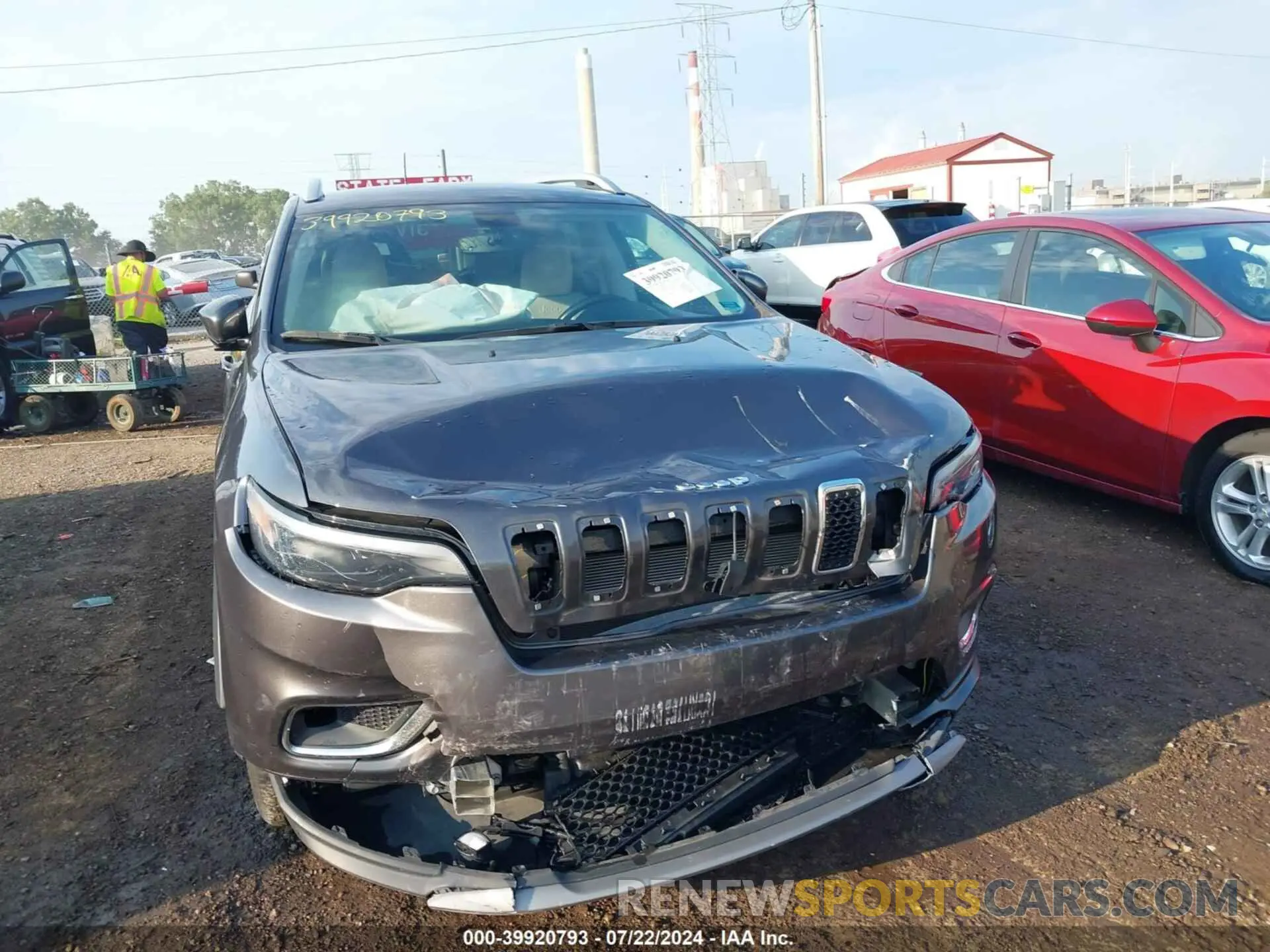 6 fotografías del automóvil dañado 1C4PJMDX8LD527369 JEEP CHEROKEE 2020