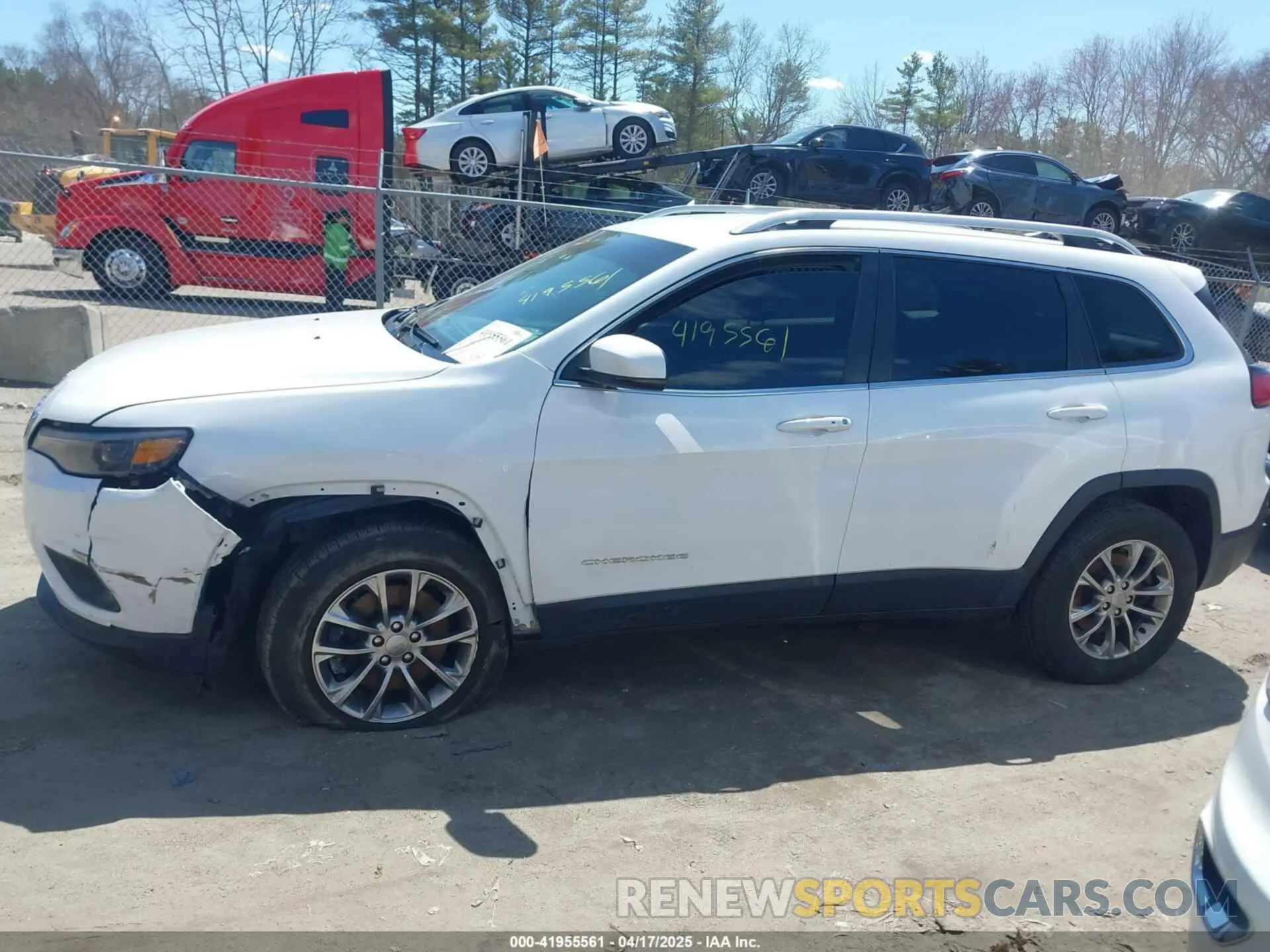 14 fotografías del automóvil dañado 1C4PJMLB5LD651461 JEEP CHEROKEE 2020
