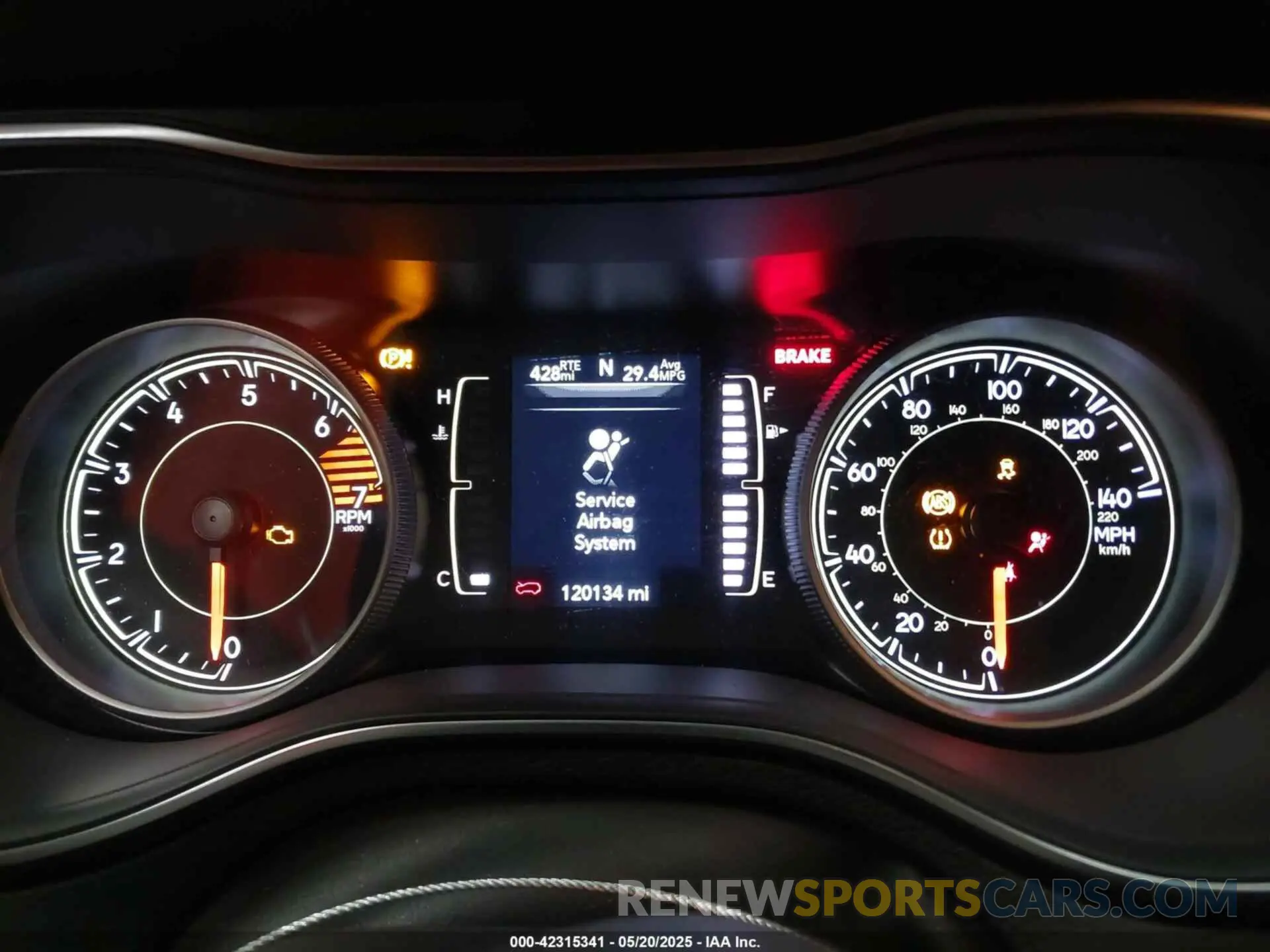 7 fotografías del automóvil dañado 1C4PJMLBXLD539576 JEEP CHEROKEE 2020
