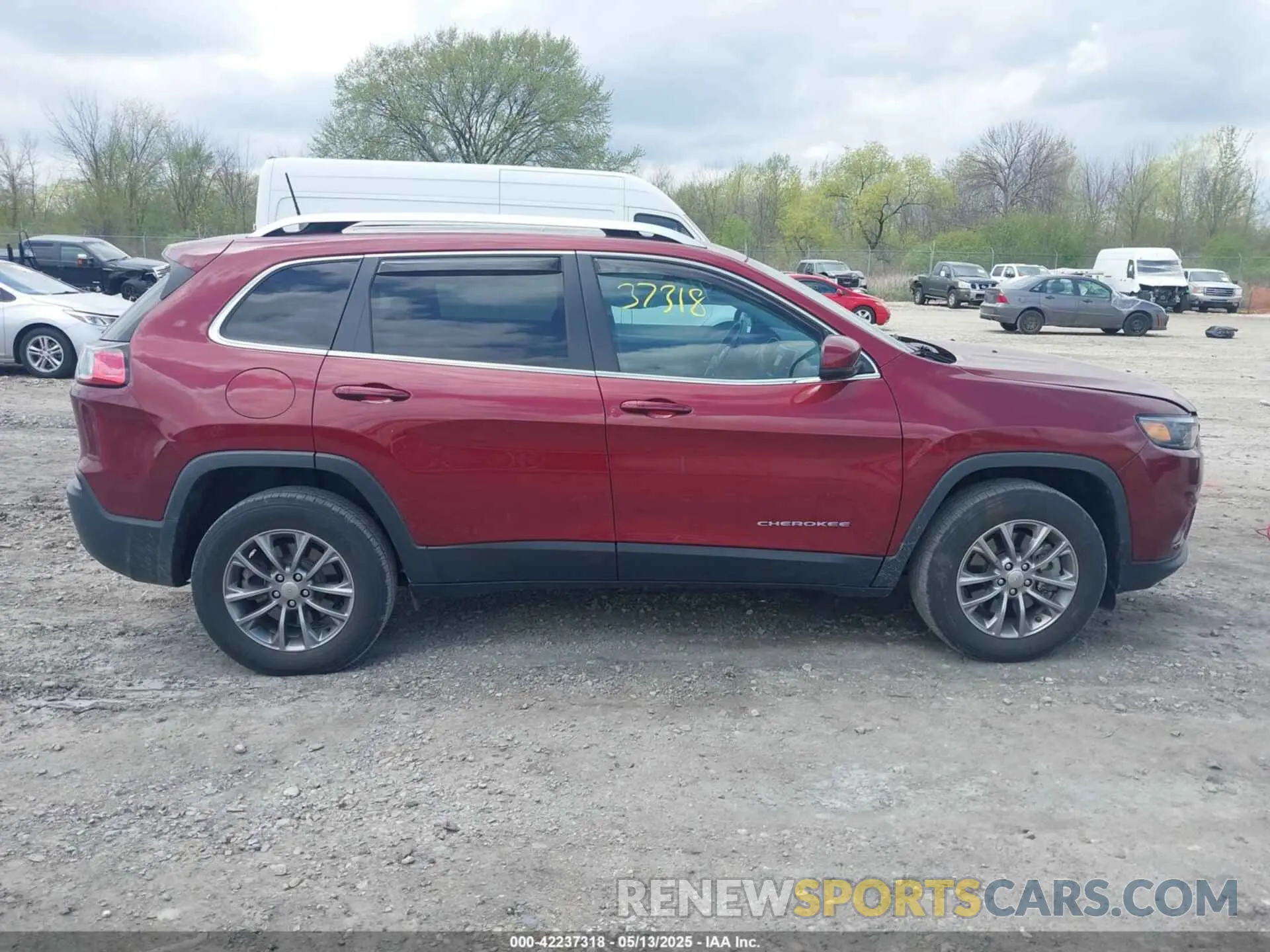 14 fotografías del automóvil dañado 1C4PJMLX0LD630948 JEEP CHEROKEE 2020