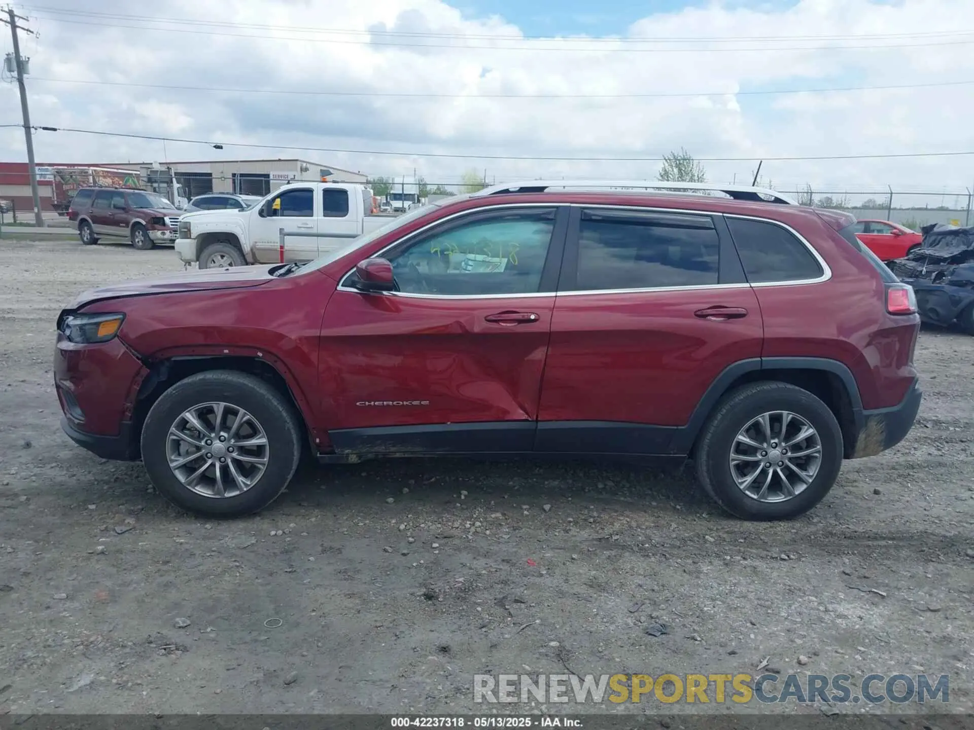 15 fotografías del automóvil dañado 1C4PJMLX0LD630948 JEEP CHEROKEE 2020