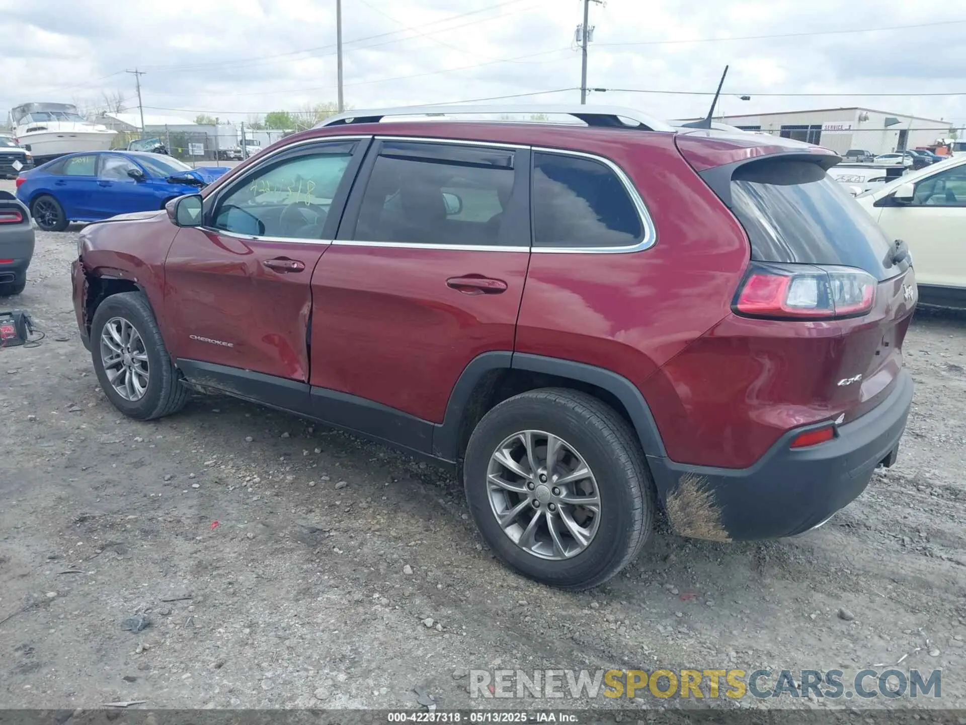 3 fotografías del automóvil dañado 1C4PJMLX0LD630948 JEEP CHEROKEE 2020