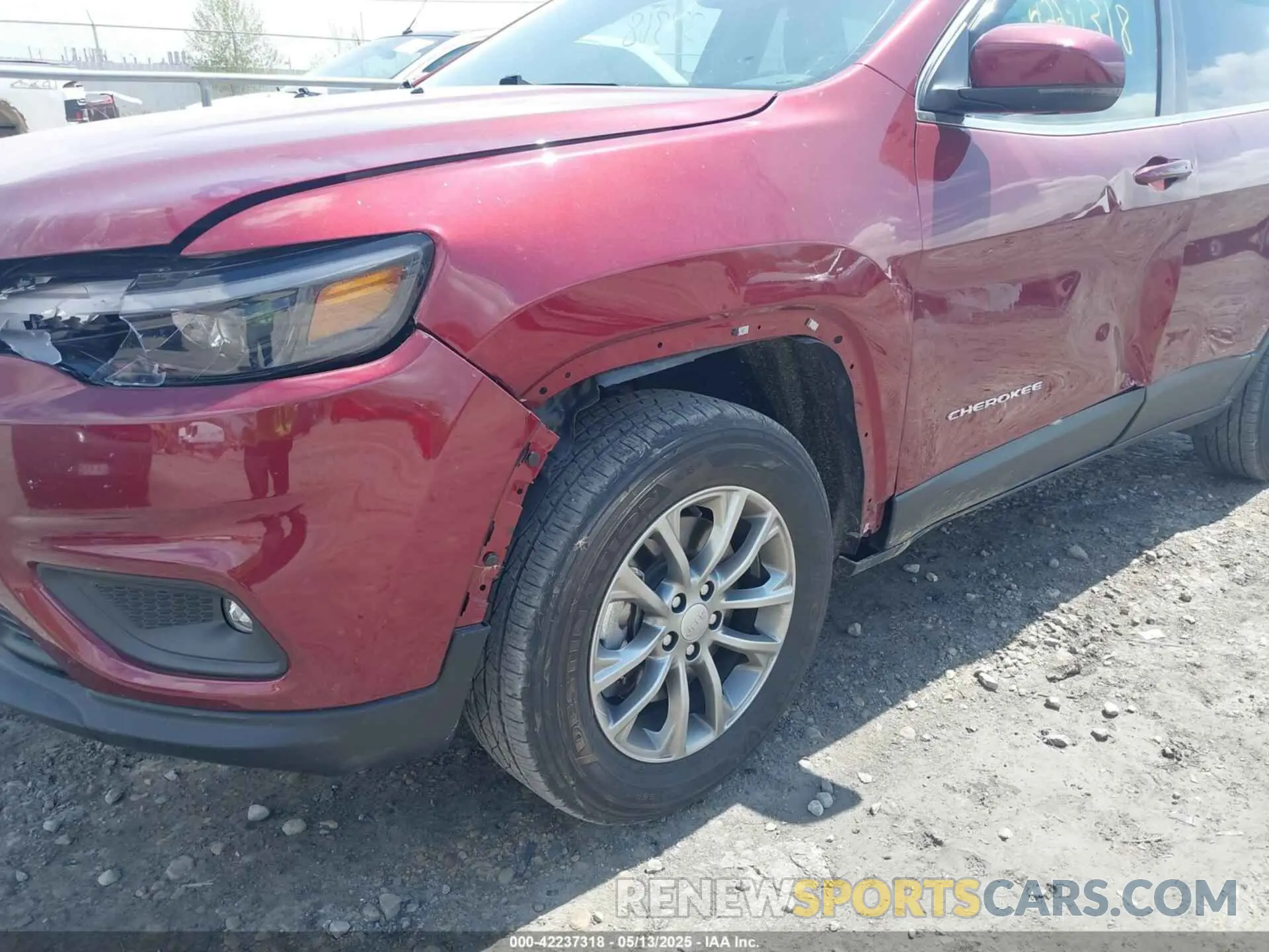 6 fotografías del automóvil dañado 1C4PJMLX0LD630948 JEEP CHEROKEE 2020