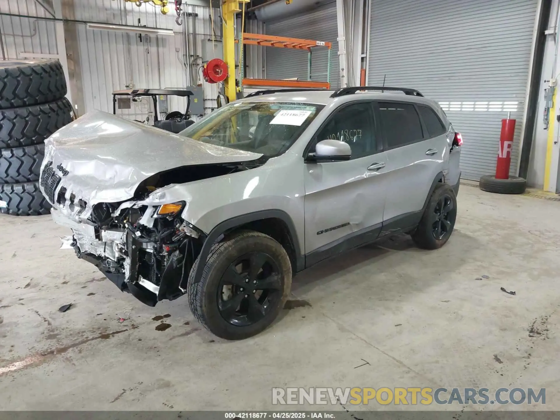 2 fotografías del automóvil dañado 1C4PJMLX6LD501886 JEEP CHEROKEE 2020