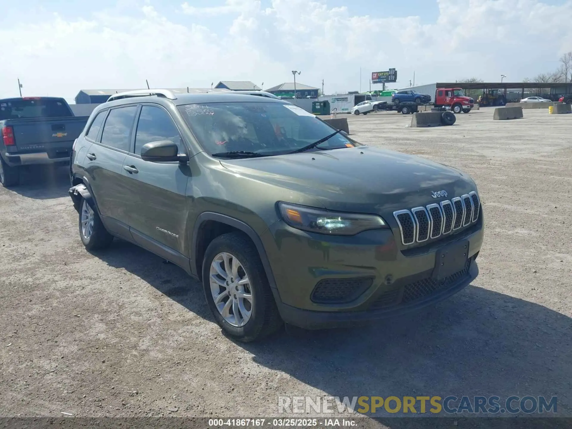 1 fotografías del automóvil dañado 1C4PJLCB2MD155979 JEEP CHEROKEE 2021