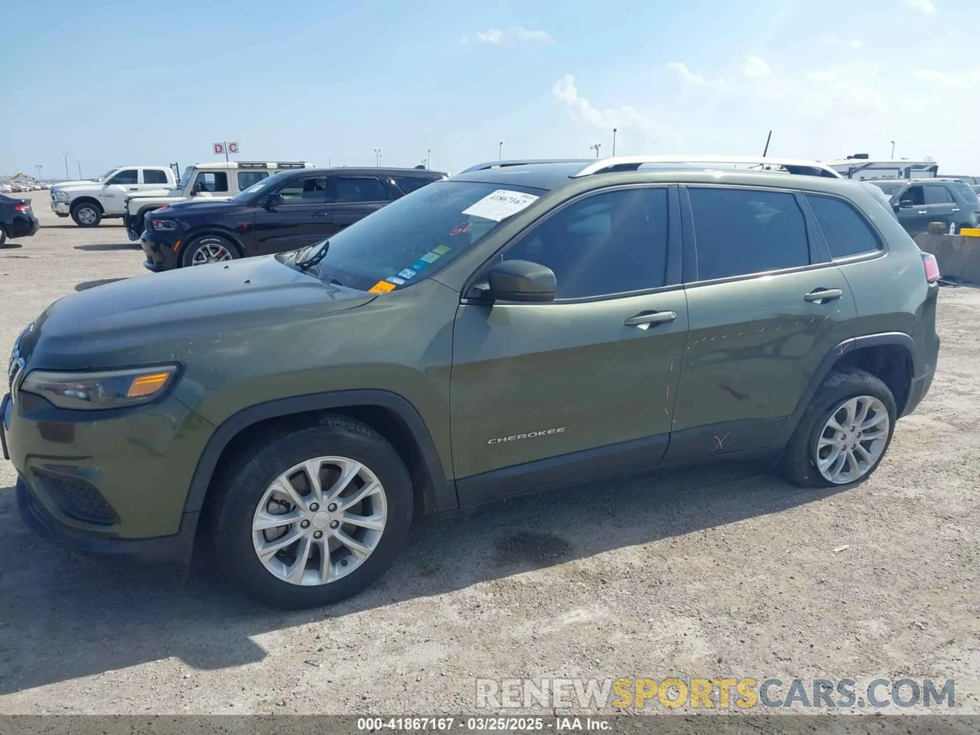 6 fotografías del automóvil dañado 1C4PJLCB2MD155979 JEEP CHEROKEE 2021