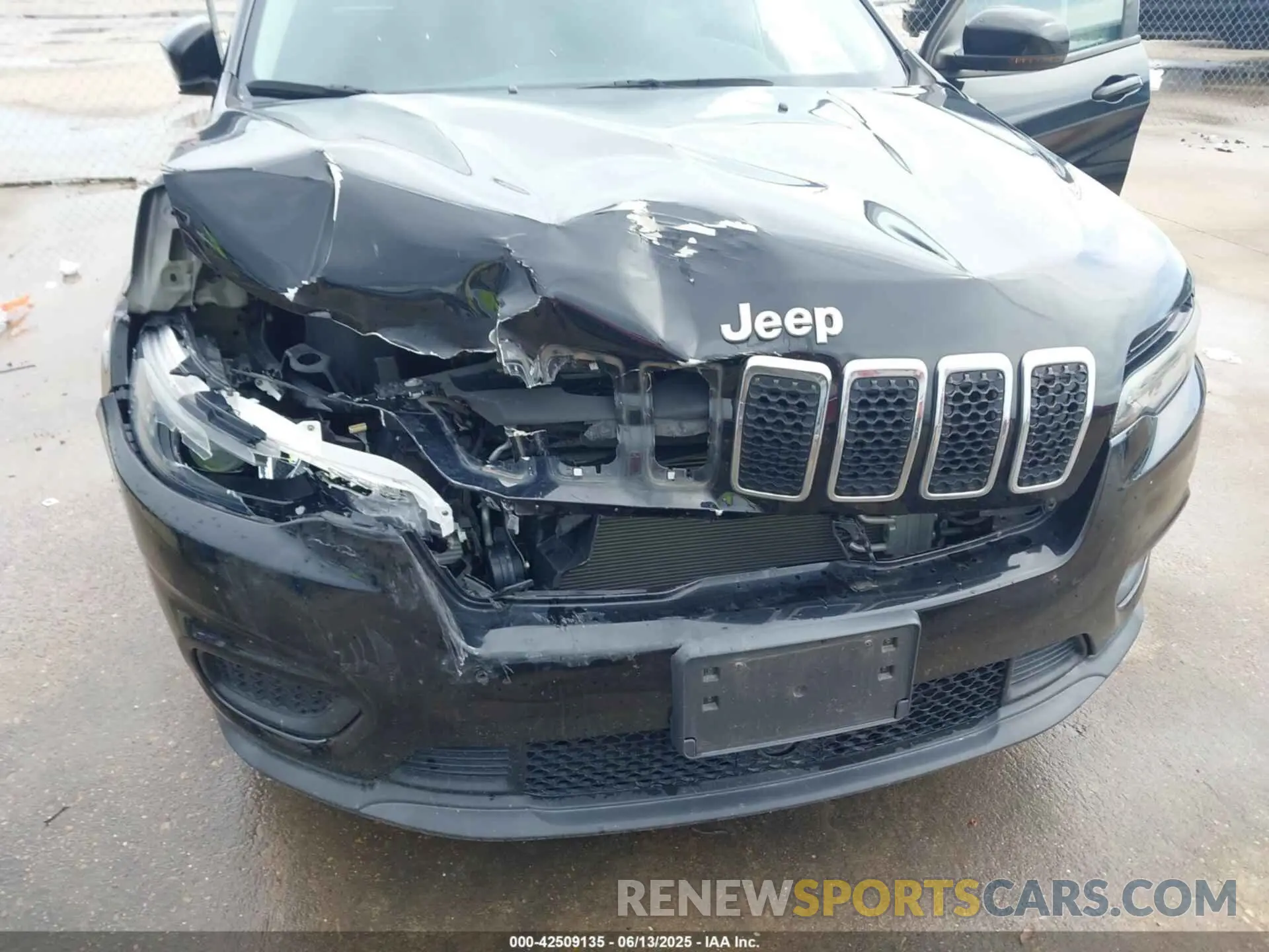 6 fotografías del automóvil dañado 1C4PJLCB3MD155750 JEEP CHEROKEE 2021