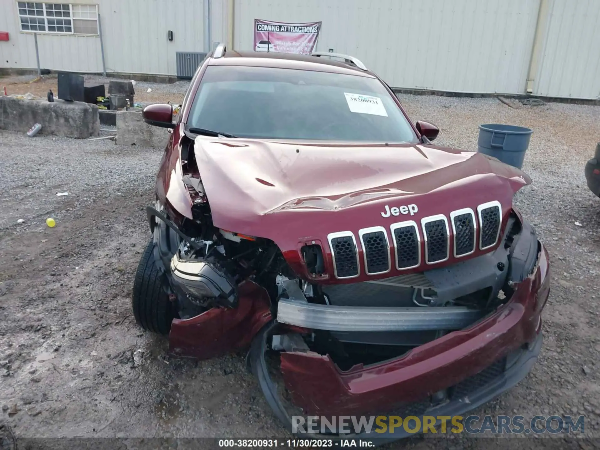12 fotografías del automóvil dañado 1C4PJLCB5MD192315 JEEP CHEROKEE 2021