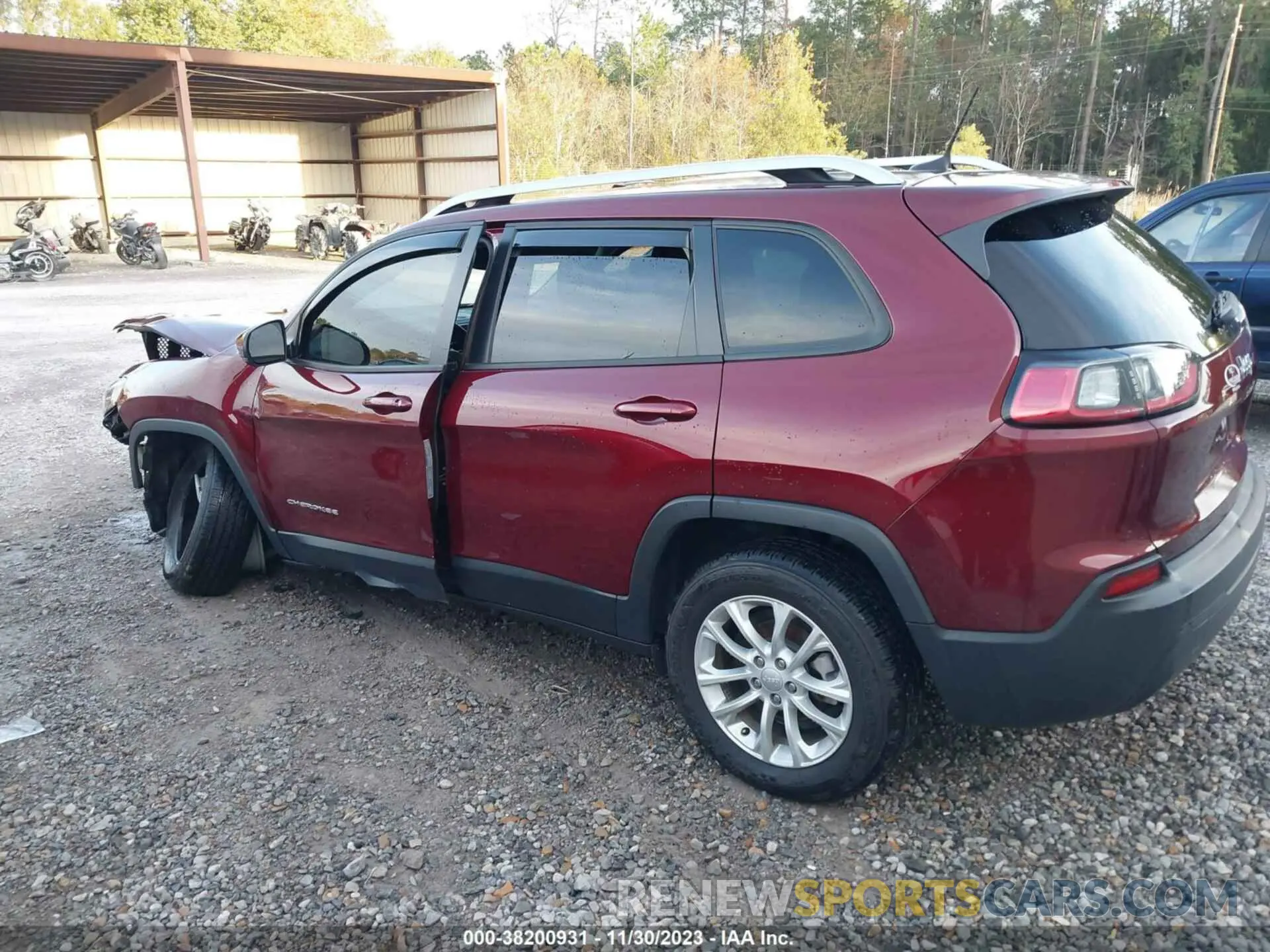 14 fotografías del automóvil dañado 1C4PJLCB5MD192315 JEEP CHEROKEE 2021