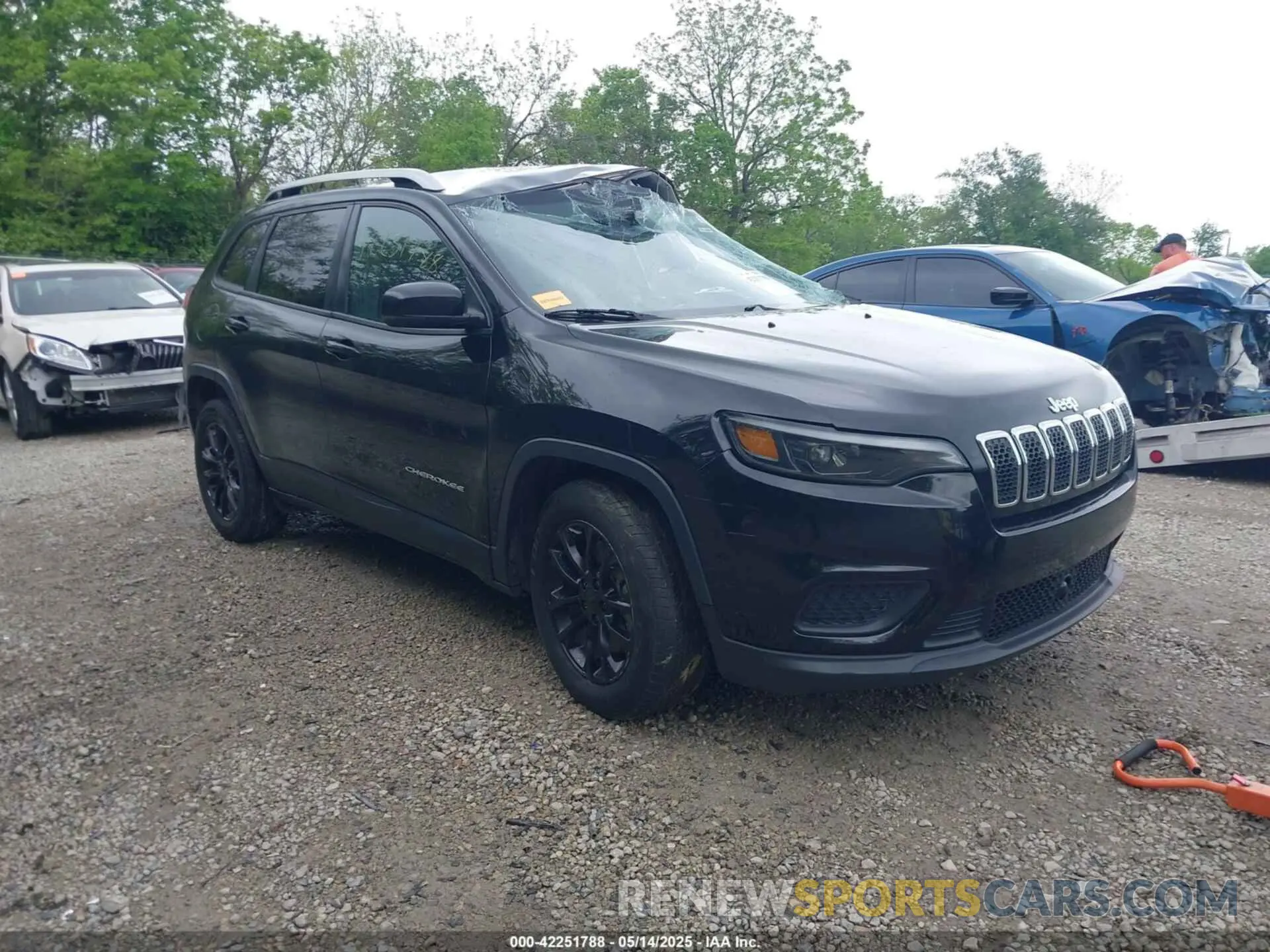 1 fotografías del automóvil dañado 1C4PJLCB9MD125782 JEEP CHEROKEE 2021
