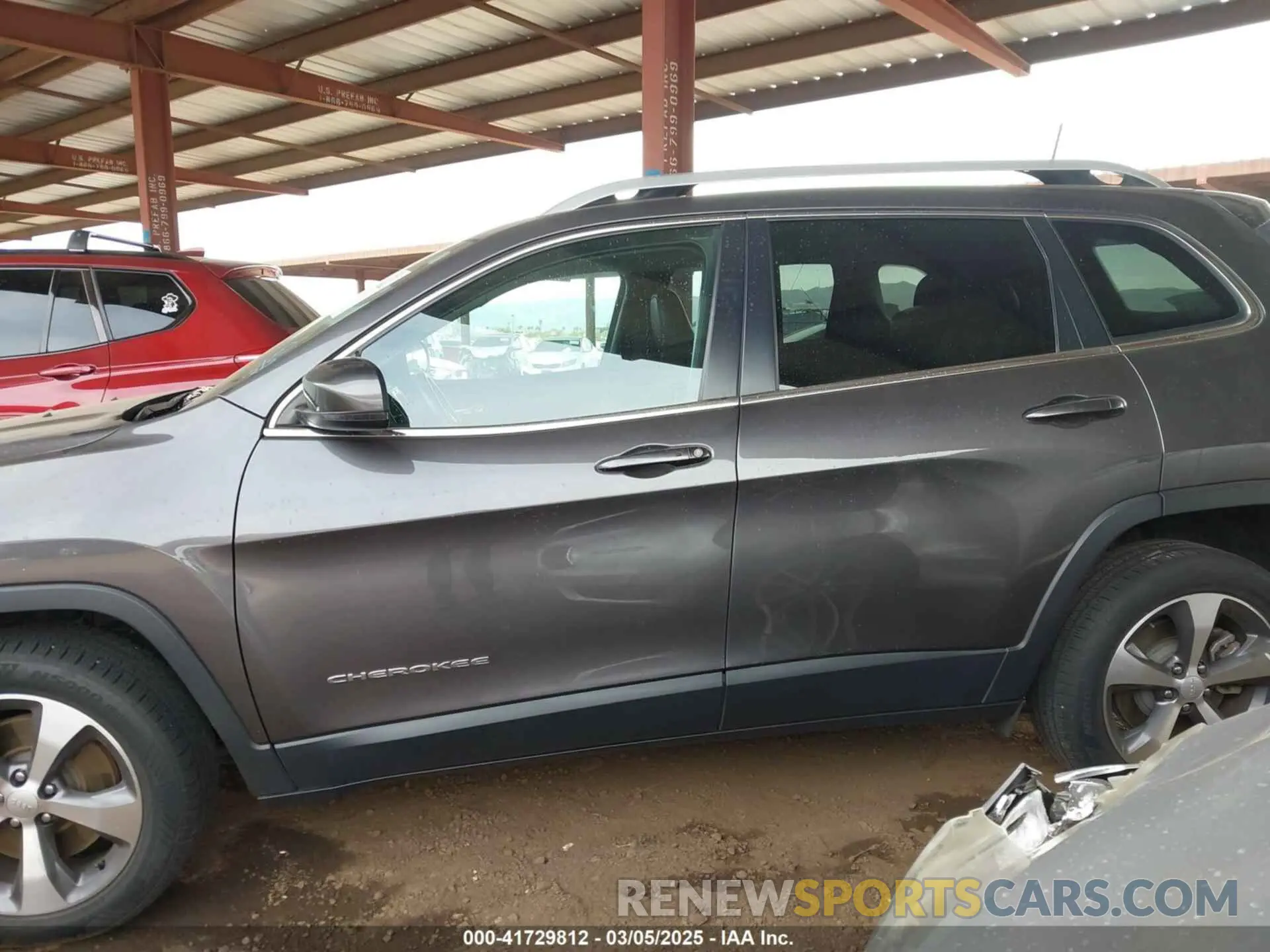 14 fotografías del automóvil dañado 1C4PJLDX2MD187065 JEEP CHEROKEE 2021