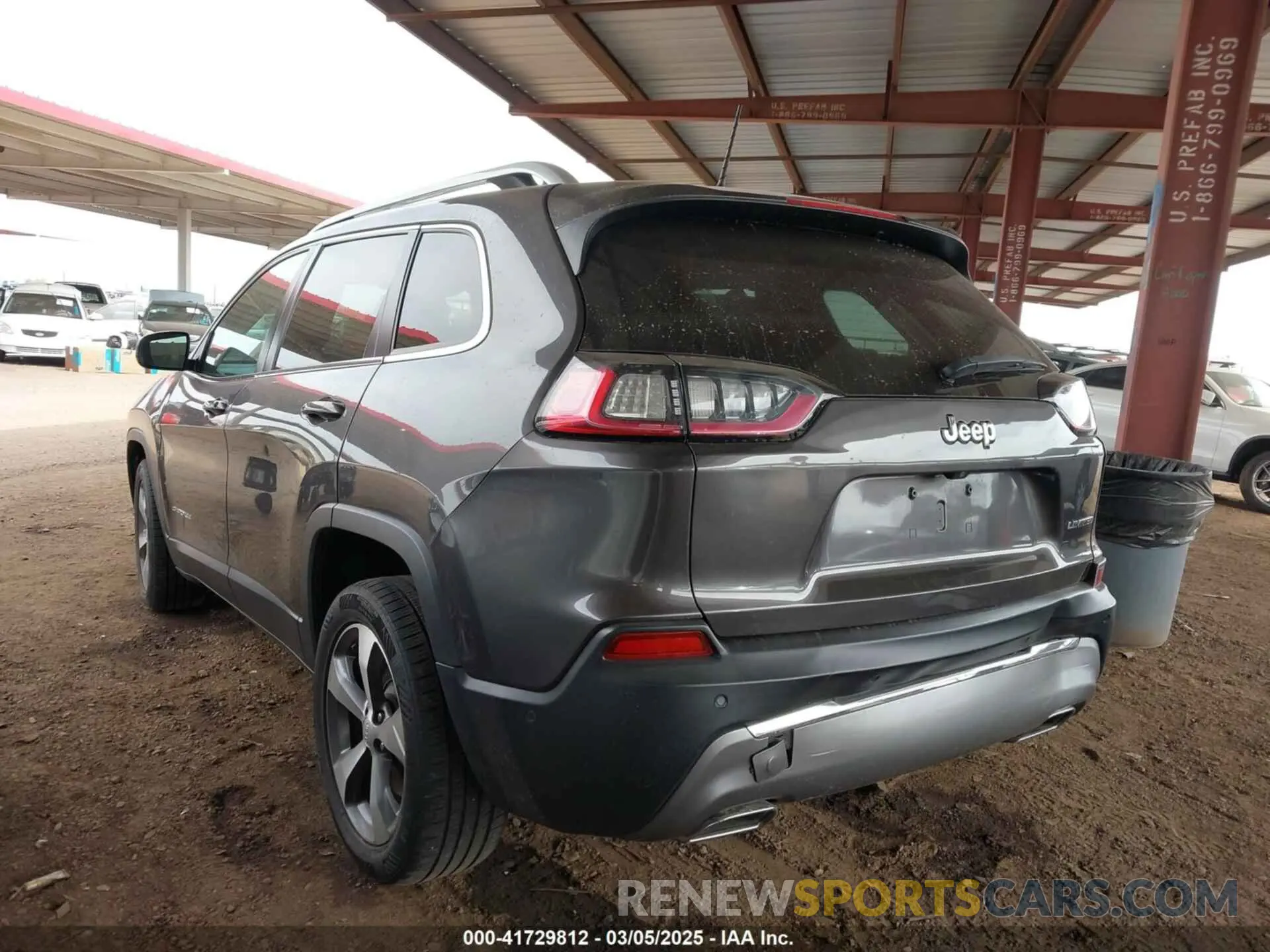3 fotografías del automóvil dañado 1C4PJLDX2MD187065 JEEP CHEROKEE 2021