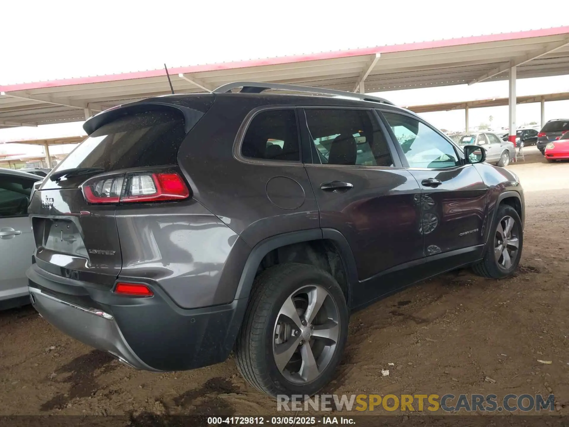 4 fotografías del automóvil dañado 1C4PJLDX2MD187065 JEEP CHEROKEE 2021