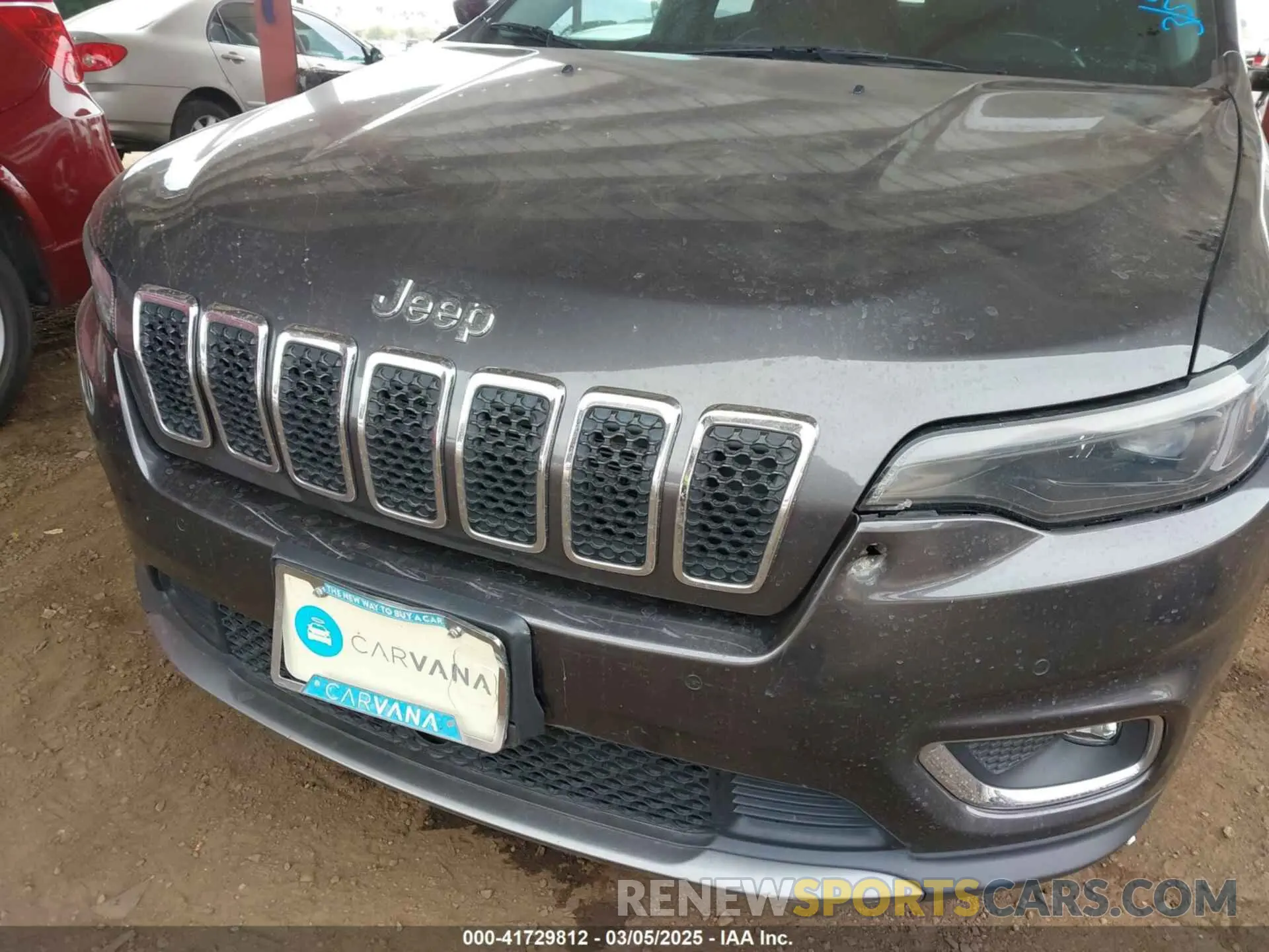 6 fotografías del automóvil dañado 1C4PJLDX2MD187065 JEEP CHEROKEE 2021